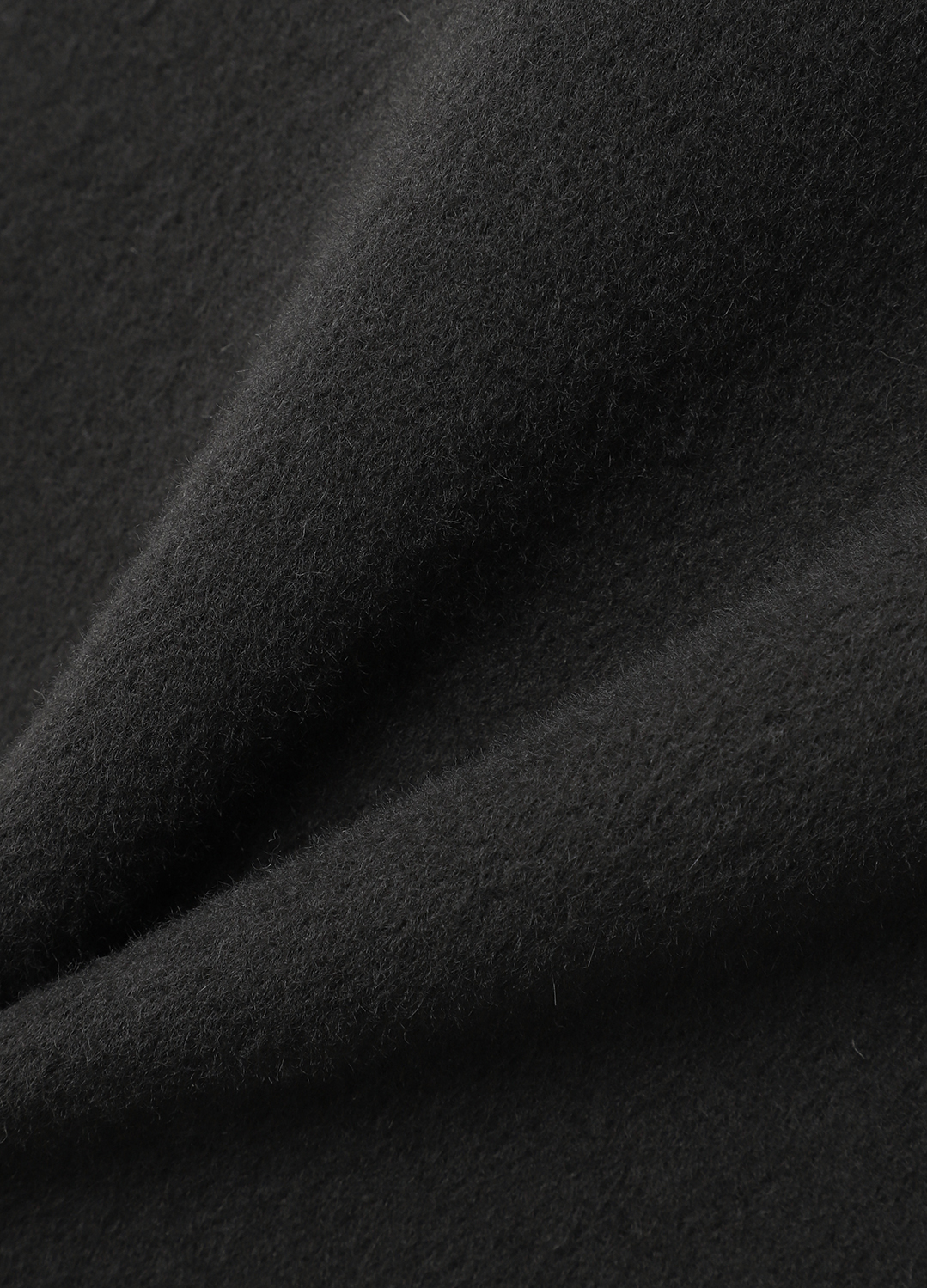 핸드메이드 라마 블렌디드 코트_DARK GREY_14