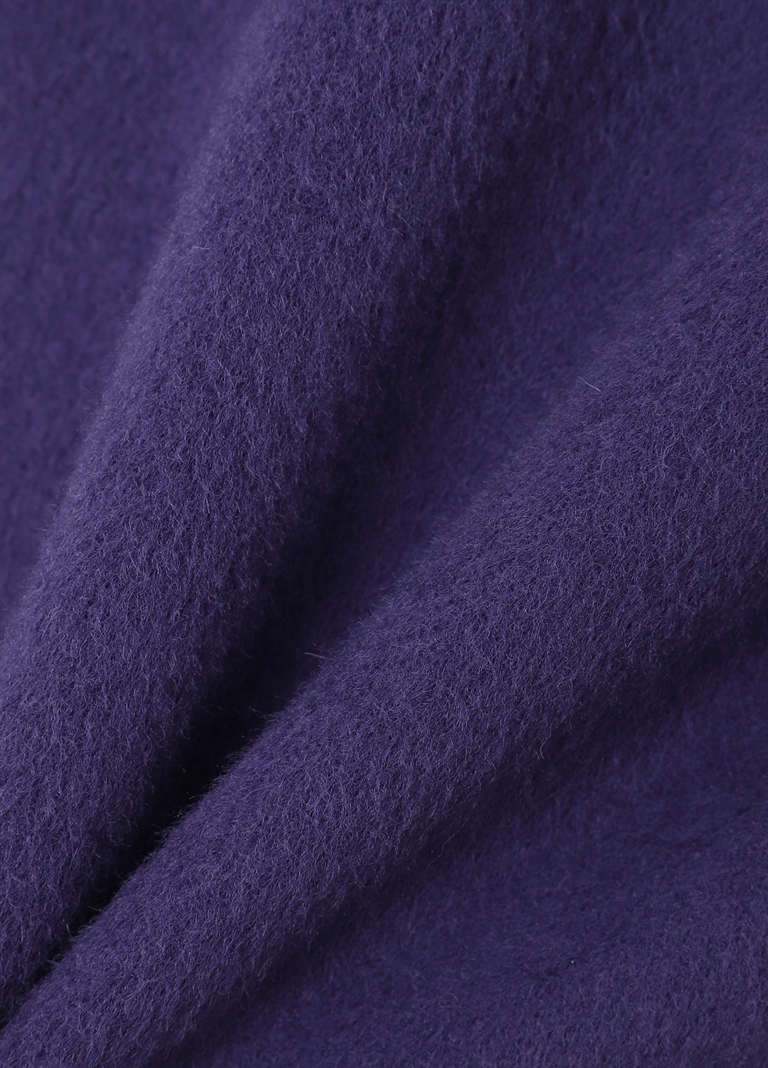 후드 디태쳐블 캐시미어 블렌디드 핸드메이드 코트_PURPLE_12