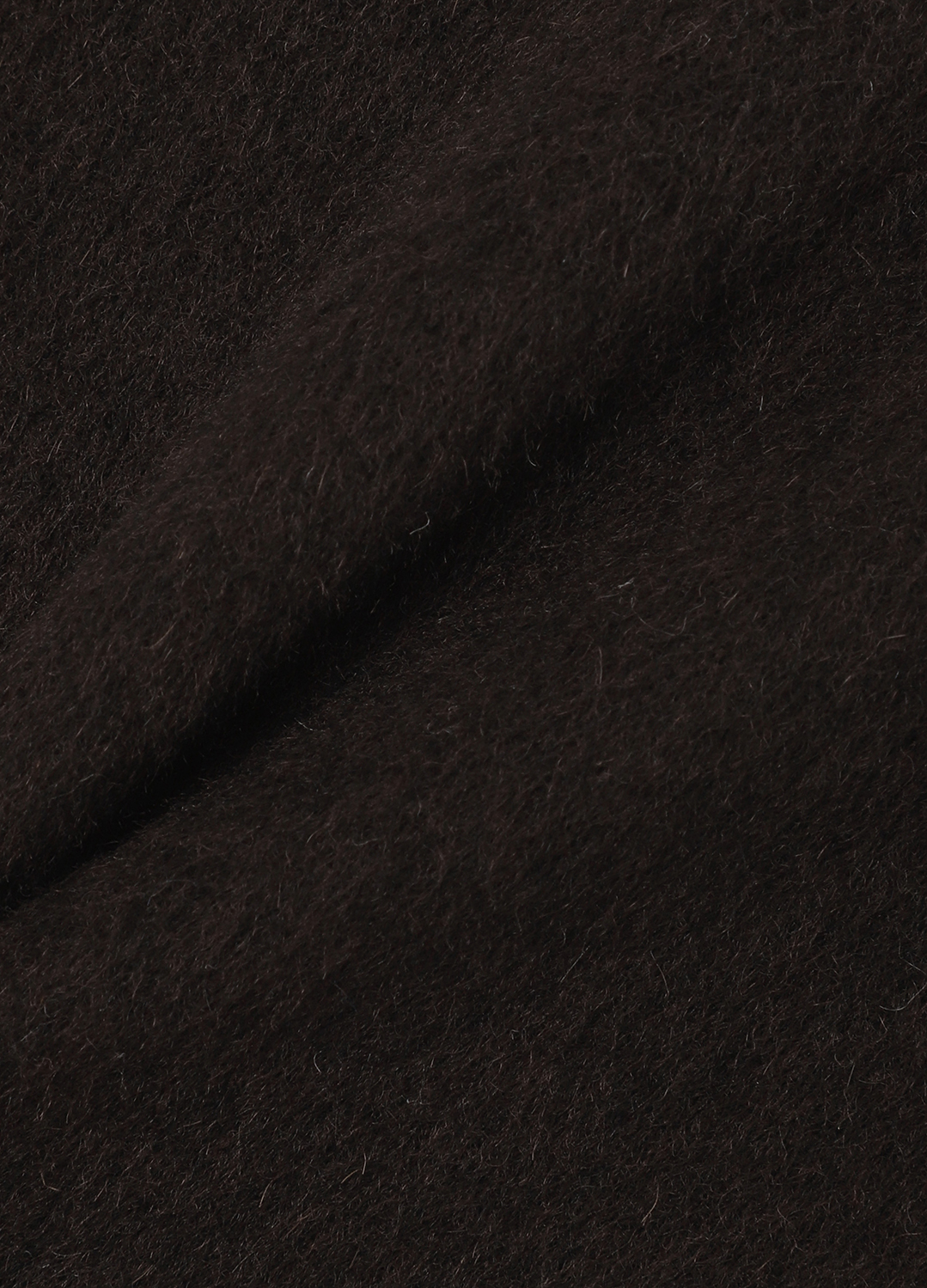 더블 브레스티드 핸드메이드 캐시미어 코트_DARK BROWN_14