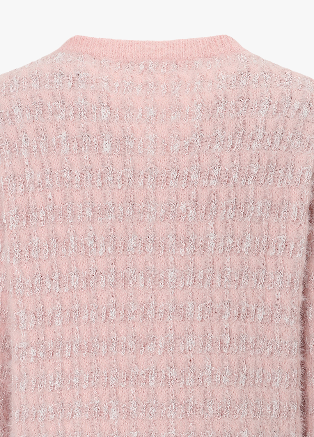 [Exclusive]라운드넥 버튼업 투톤 가디건_LIGHT PINK_13