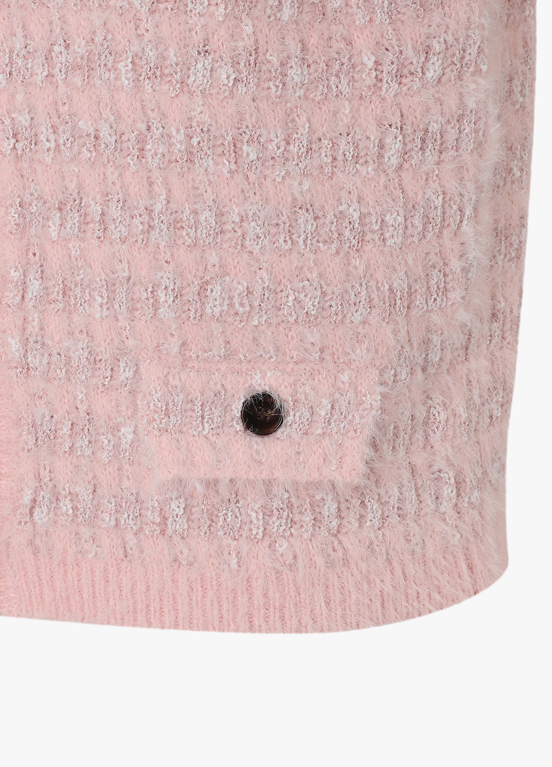 [Exclusive]라운드넥 버튼업 투톤 가디건_LIGHT PINK_14