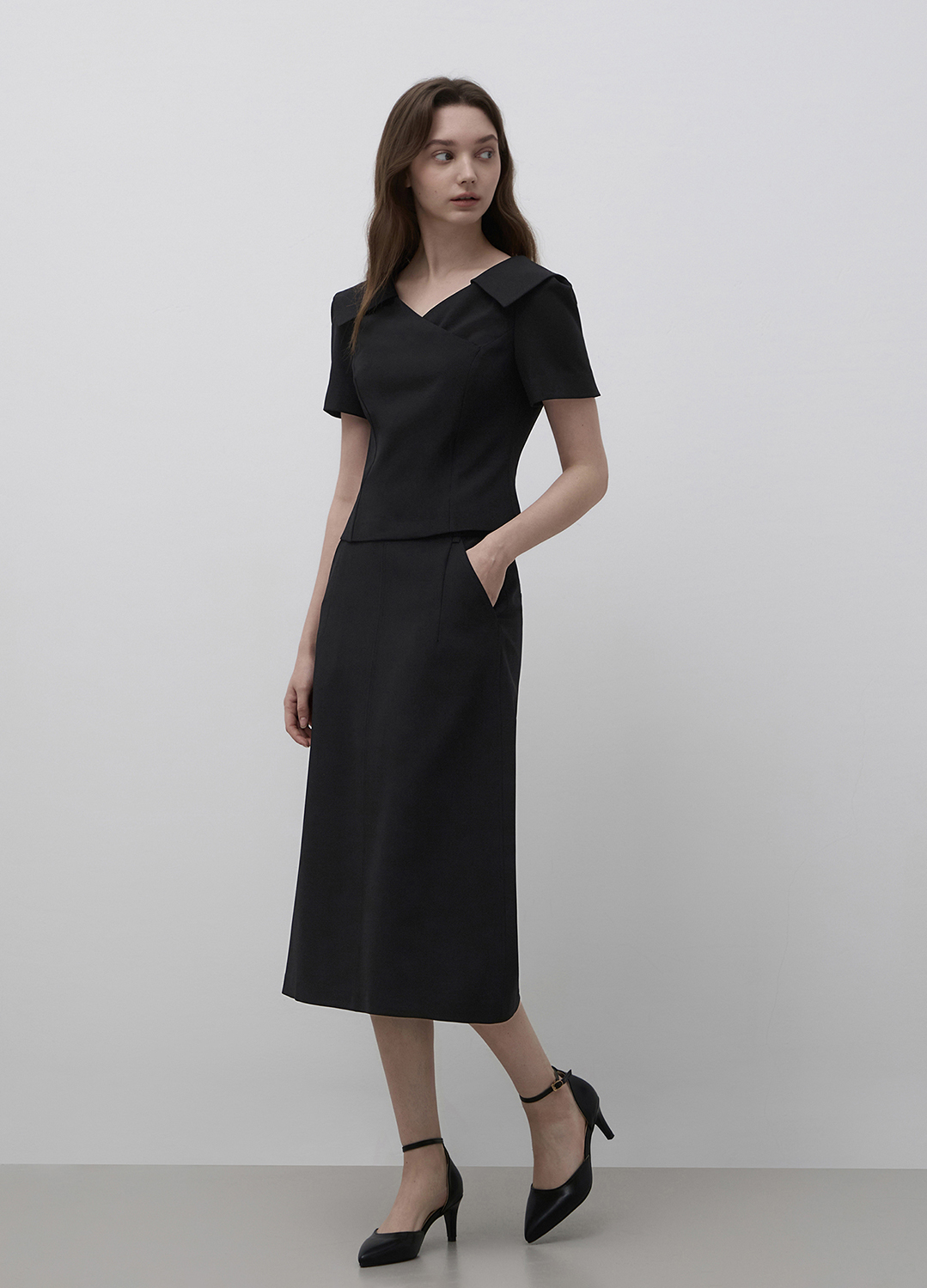 [Exclusive]H라인 셋업 스커트_BLACK_14