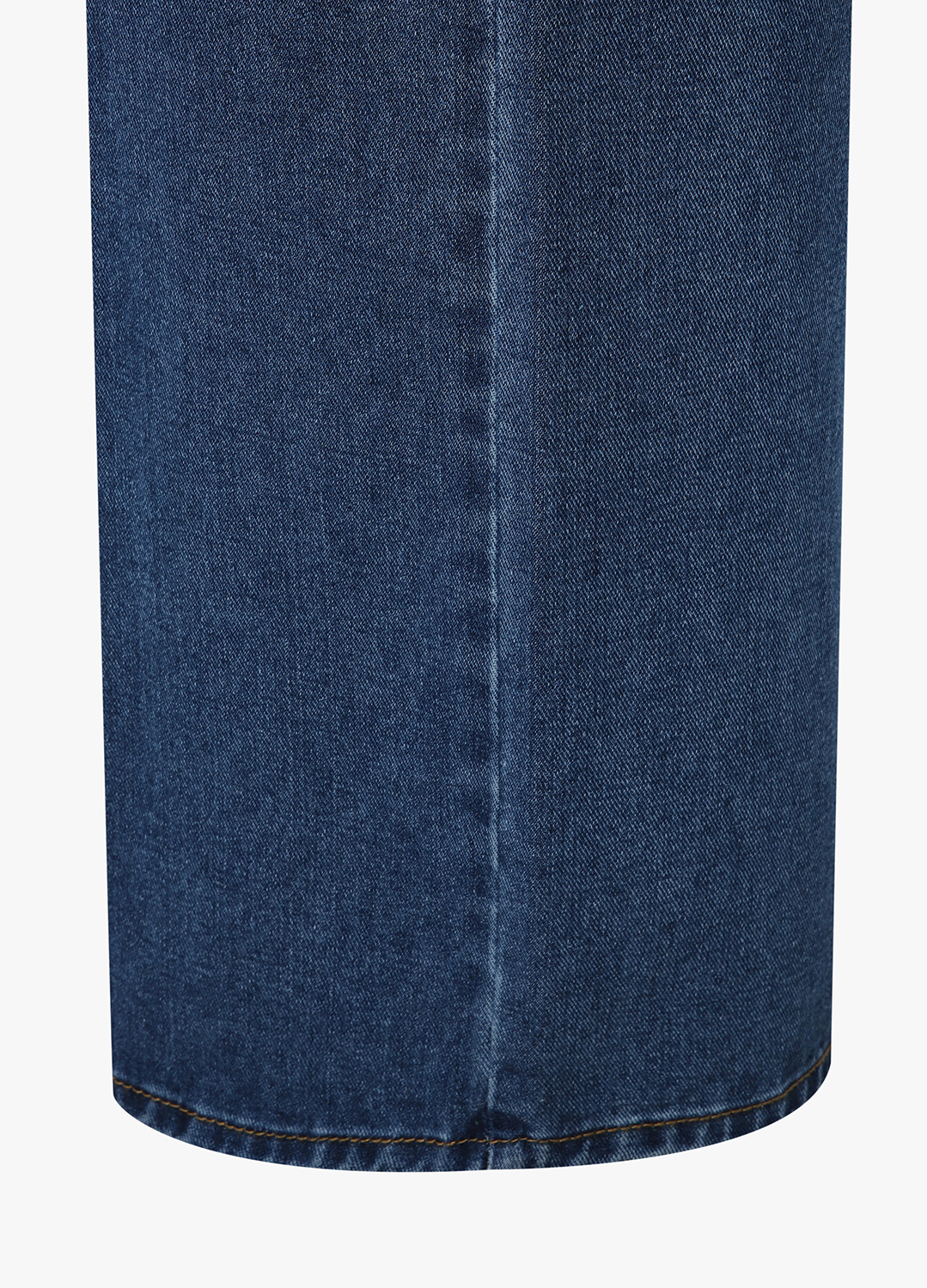 원턱 자수포인트 데님 팬츠_BLUE_27