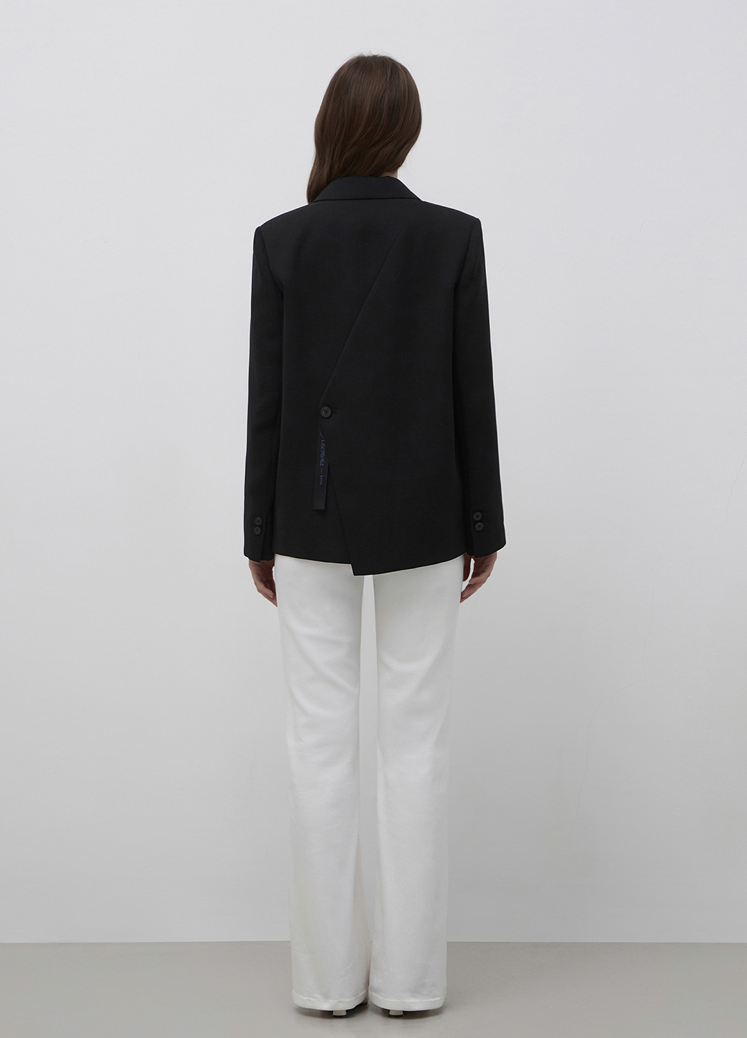부츠컷 자수 데님 팬츠_WHITE_11