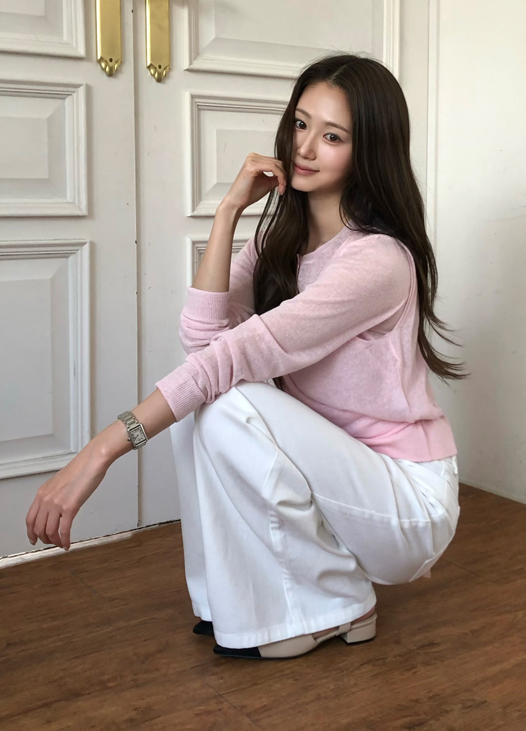 [Exclusive]와이드 데님 팬츠_WHITE_20