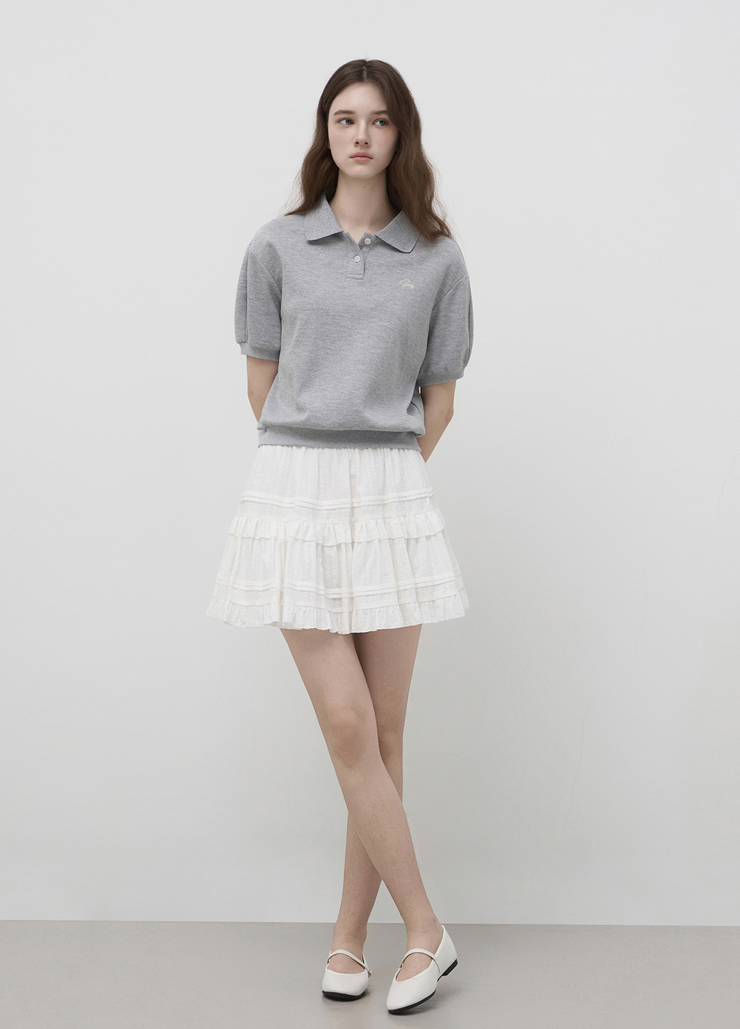 [Exclusive]티어드 미니 스커트_WHITE_24