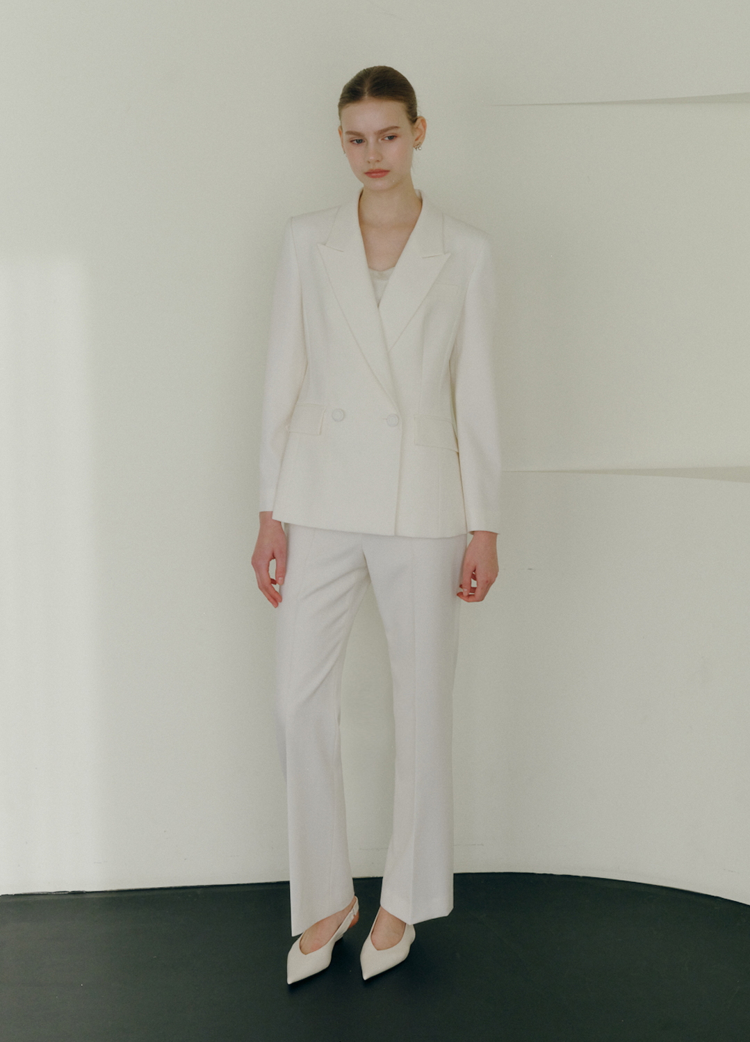 [BRIDE]새틴 슬리브리스 이너 탑_IVORY_6