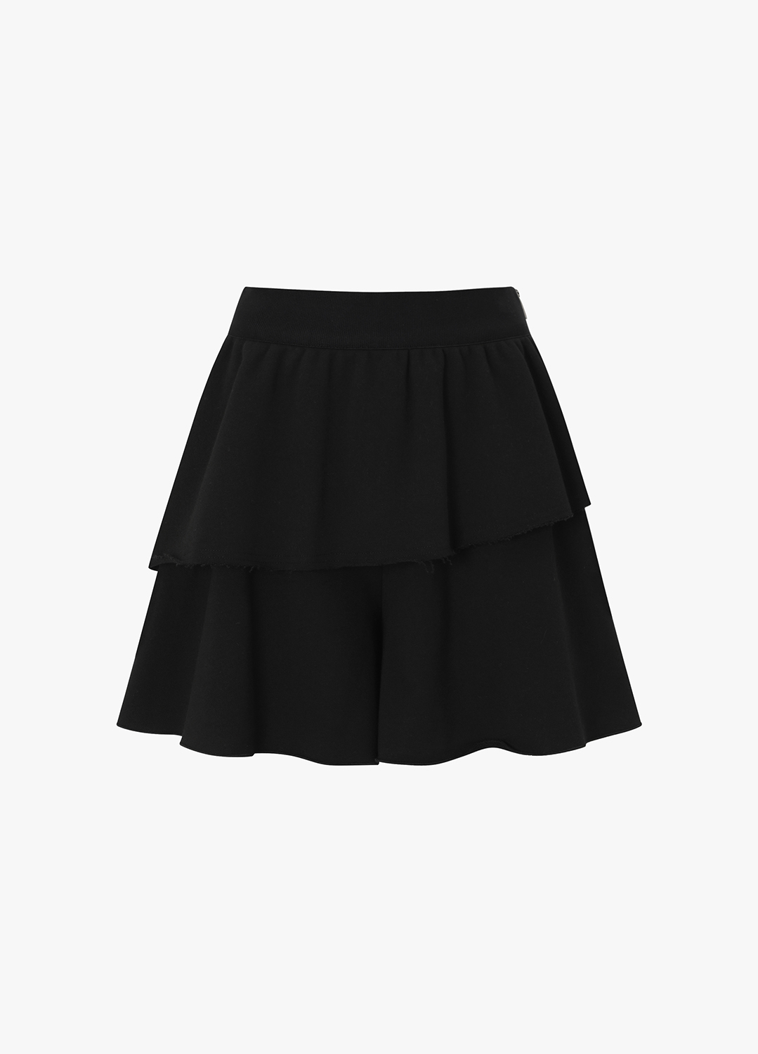 [시즌오프]프릴 레이어드 디테일  팬츠_BLACK_8