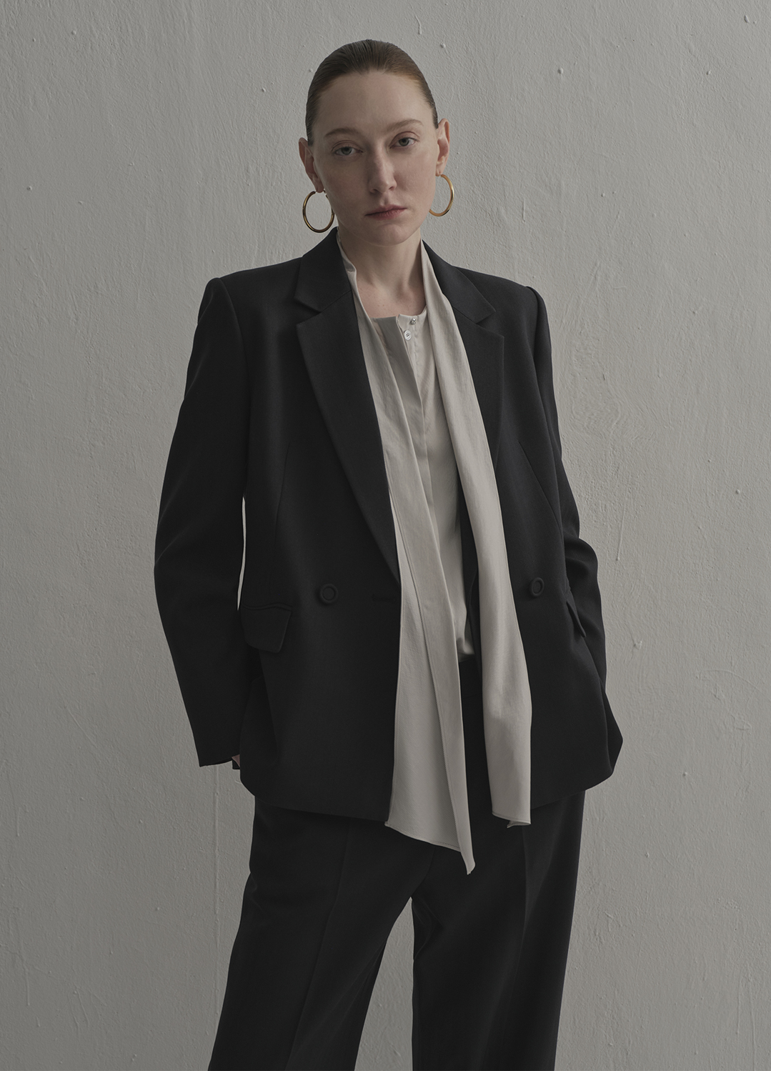 Tailored Single Breasted Wool Jacket
