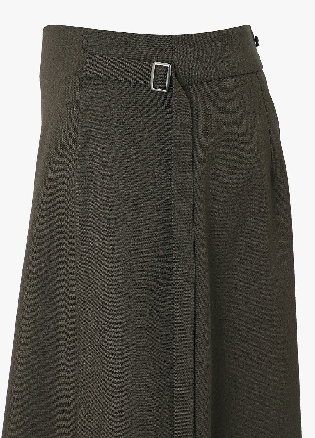[시즌오프]제천 스트링 언밸런스 롱 스커트_KHAKI GREY_24