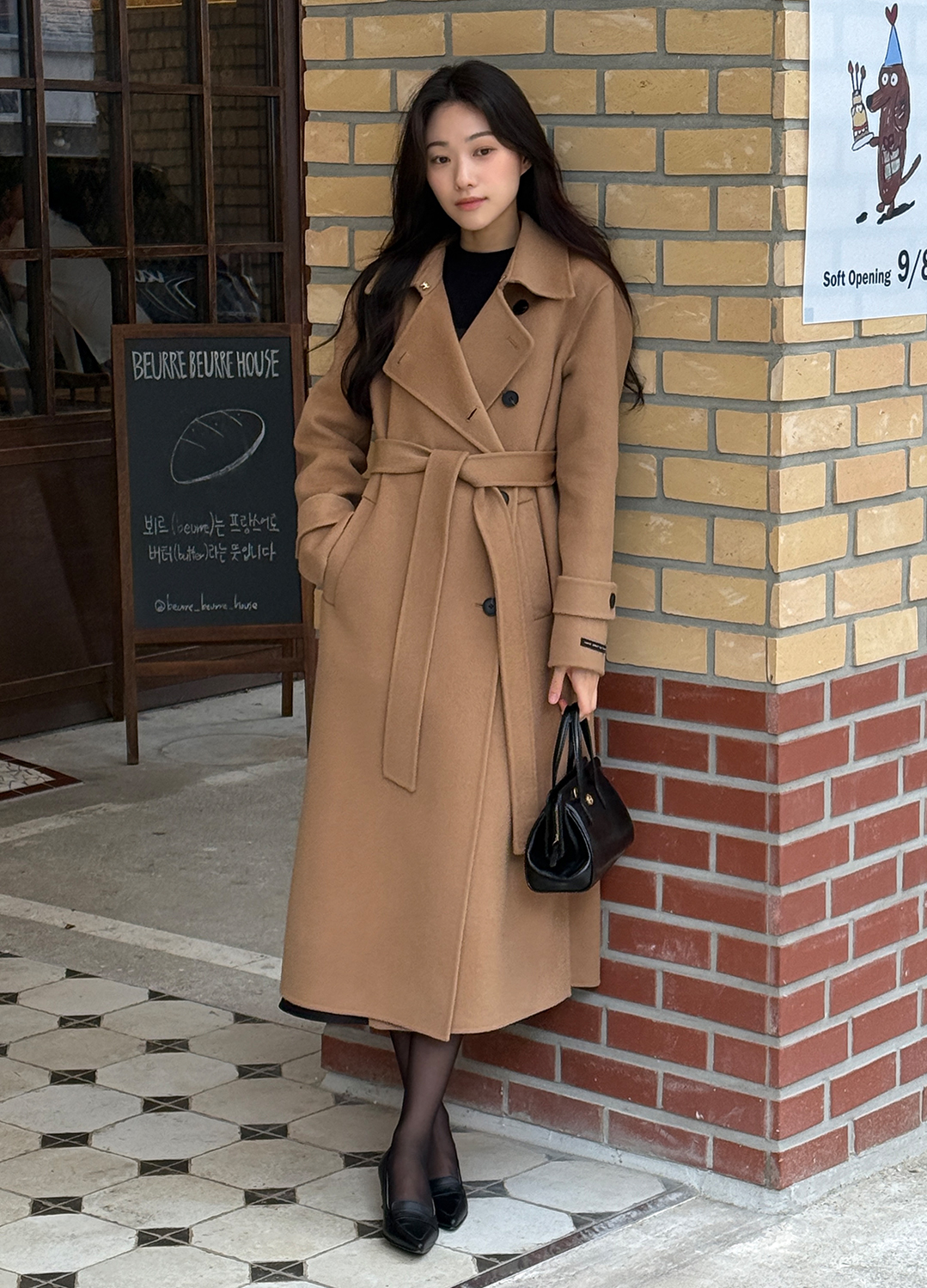 [Exclusive]사이드버튼 트렌치 핸드메이드 코트_CAMEL_10