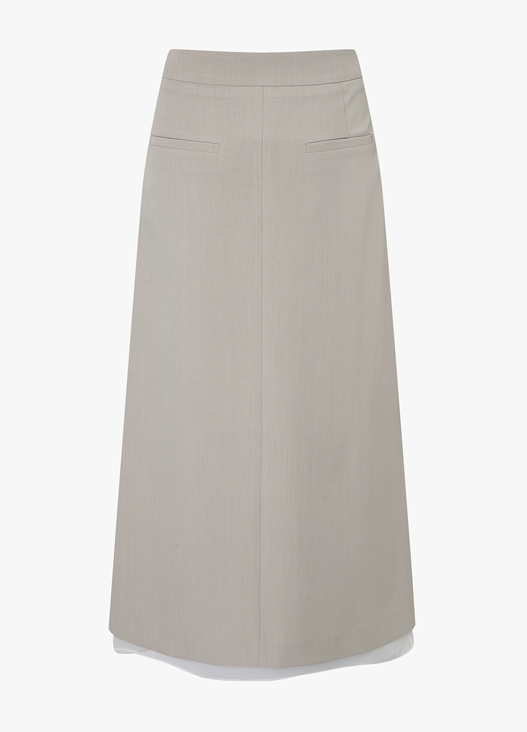 [Exclusive]플리츠 롱 스커트_LIGHT BEIGE_9