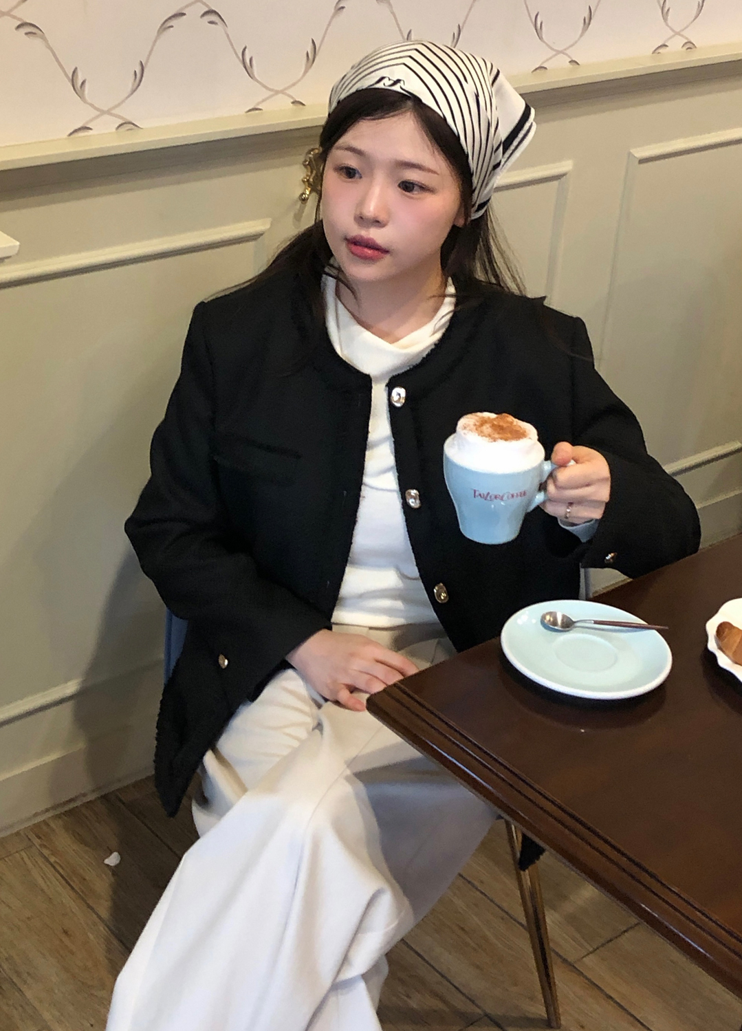 울 블랜드 스카프 니트 탑_CREAM_19