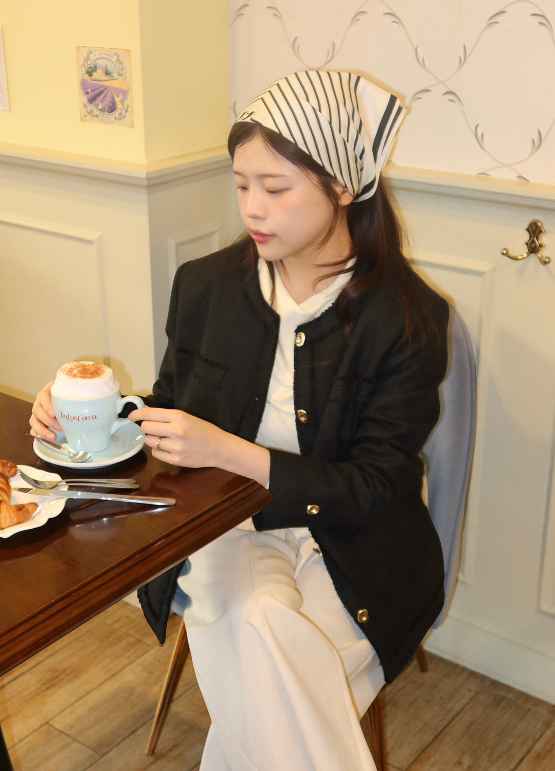 울 블랜드 스카프 니트 탑_CREAM_21