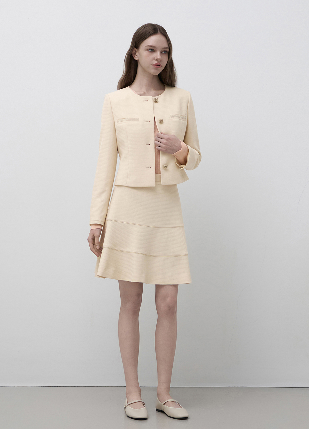 칼라리스 벨티드 자켓_BEIGE_5