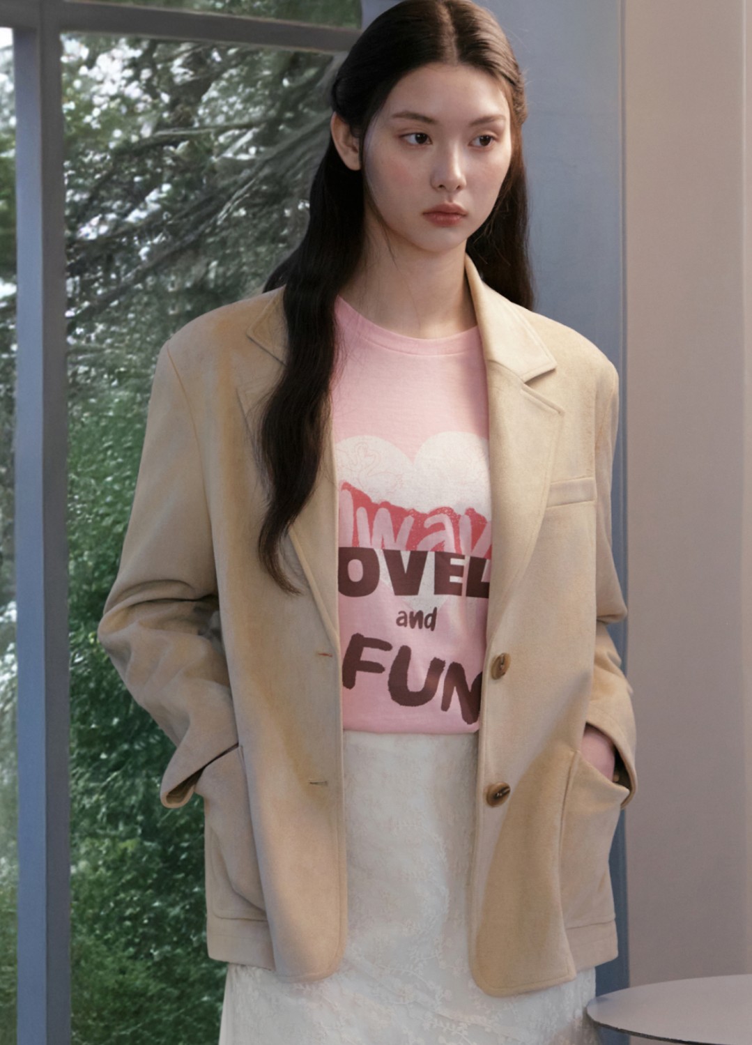 [Exclusive]소프트 스웨이드 자켓_LIGHT BEIGE_12