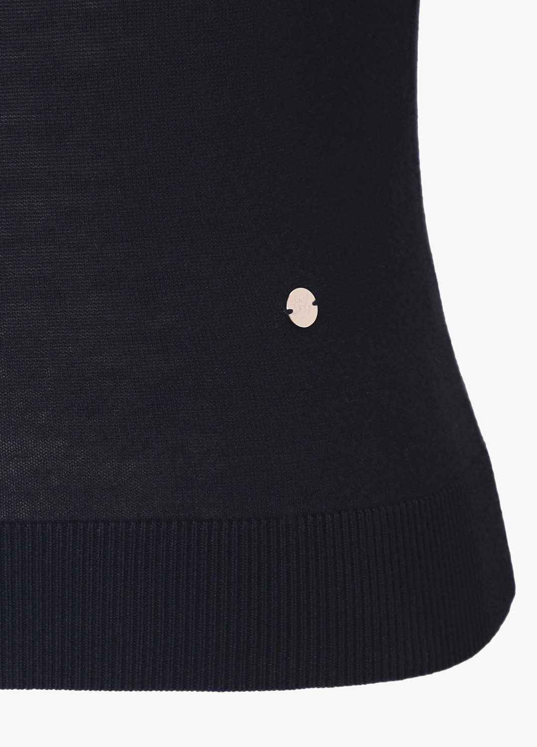[Exclusive]하프 슬리브 니트 풀오버_BLACK_15