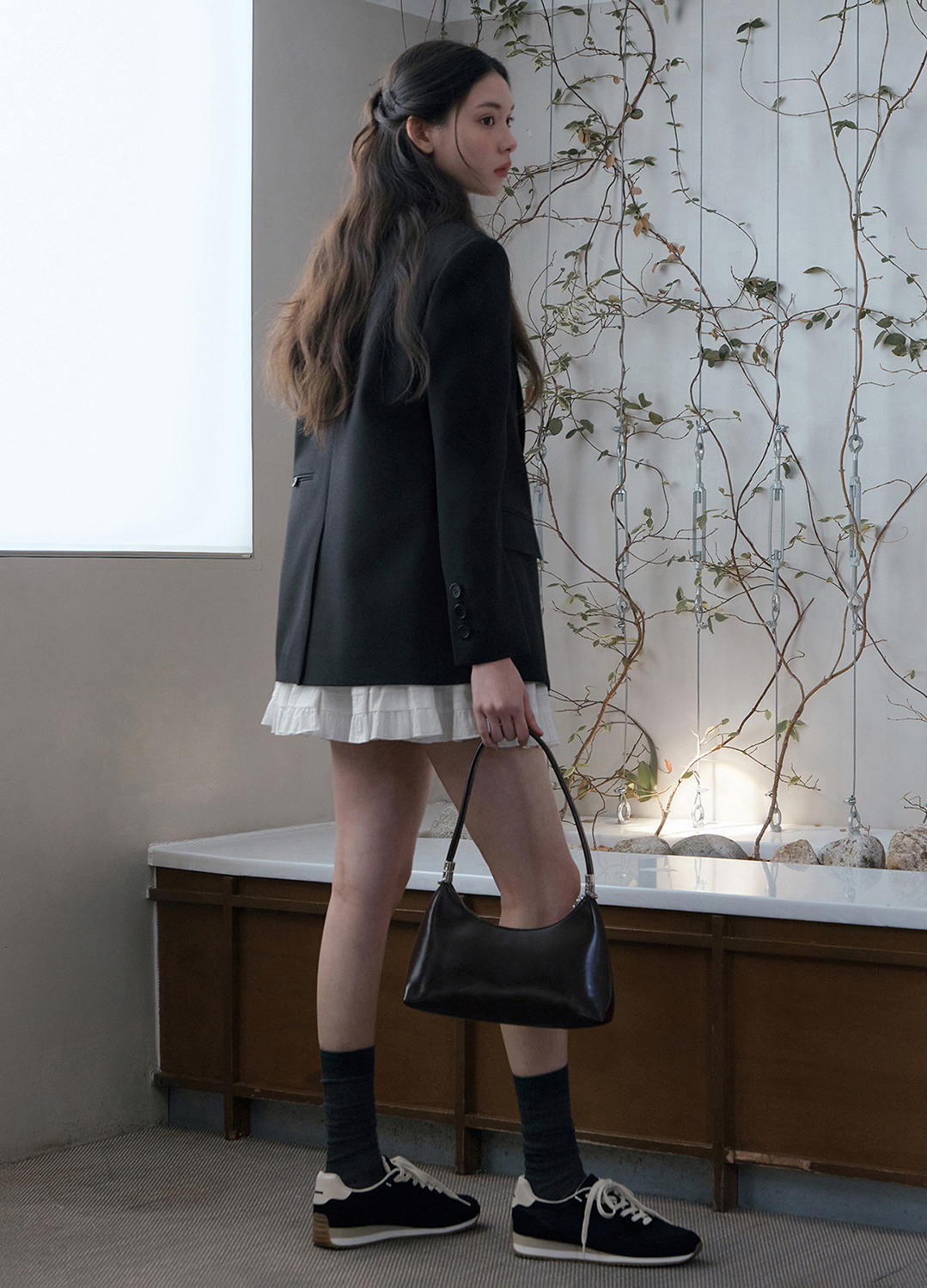 [Exclusive]테일러드 카라 싱글 자켓_BLACK_10