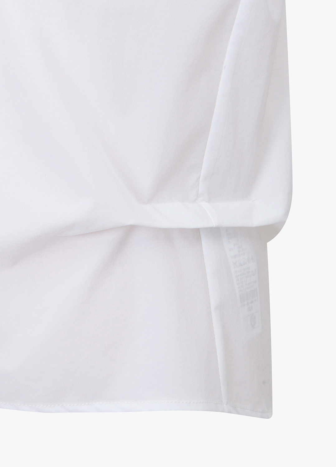 백여밈 오픈 카라 셔츠 블라우스_WHITE_13