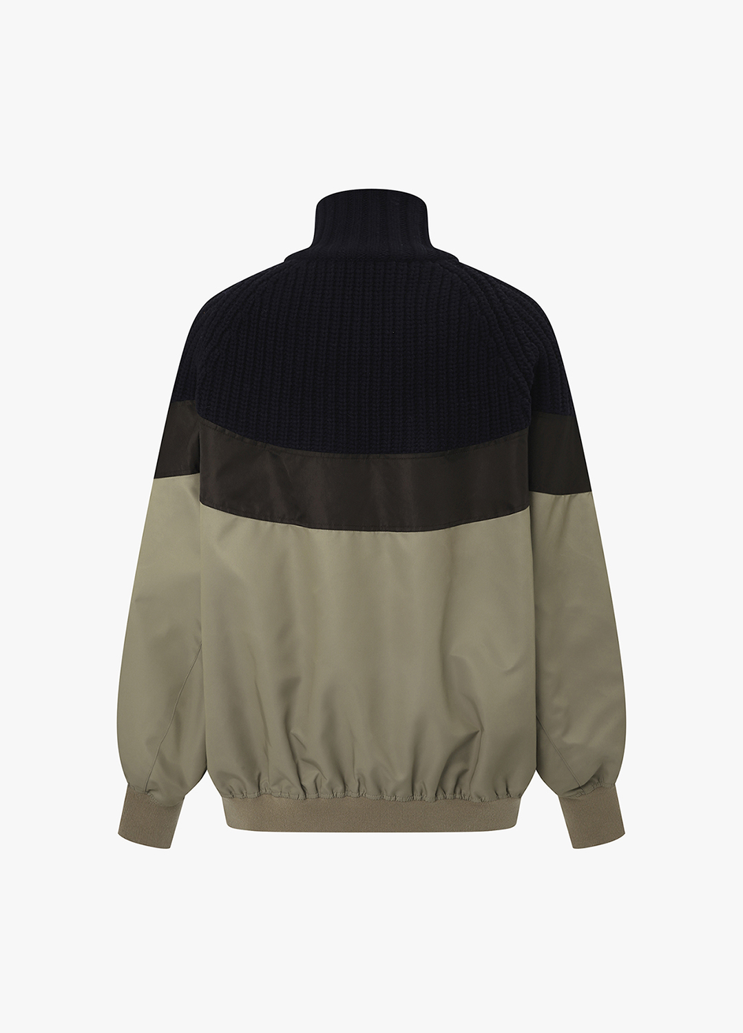 [시즌오프]니트 블록 배색 집업 점퍼_DARK BEIGE_22