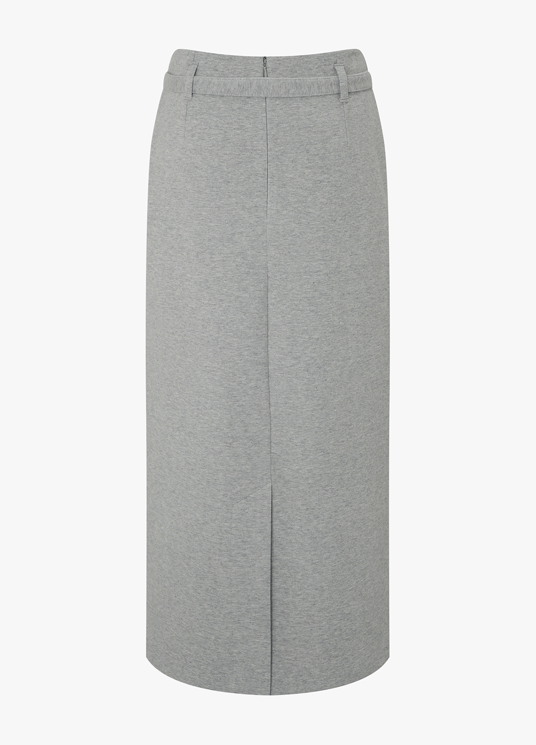 벨티드 져지 롱스커트_GREY_25