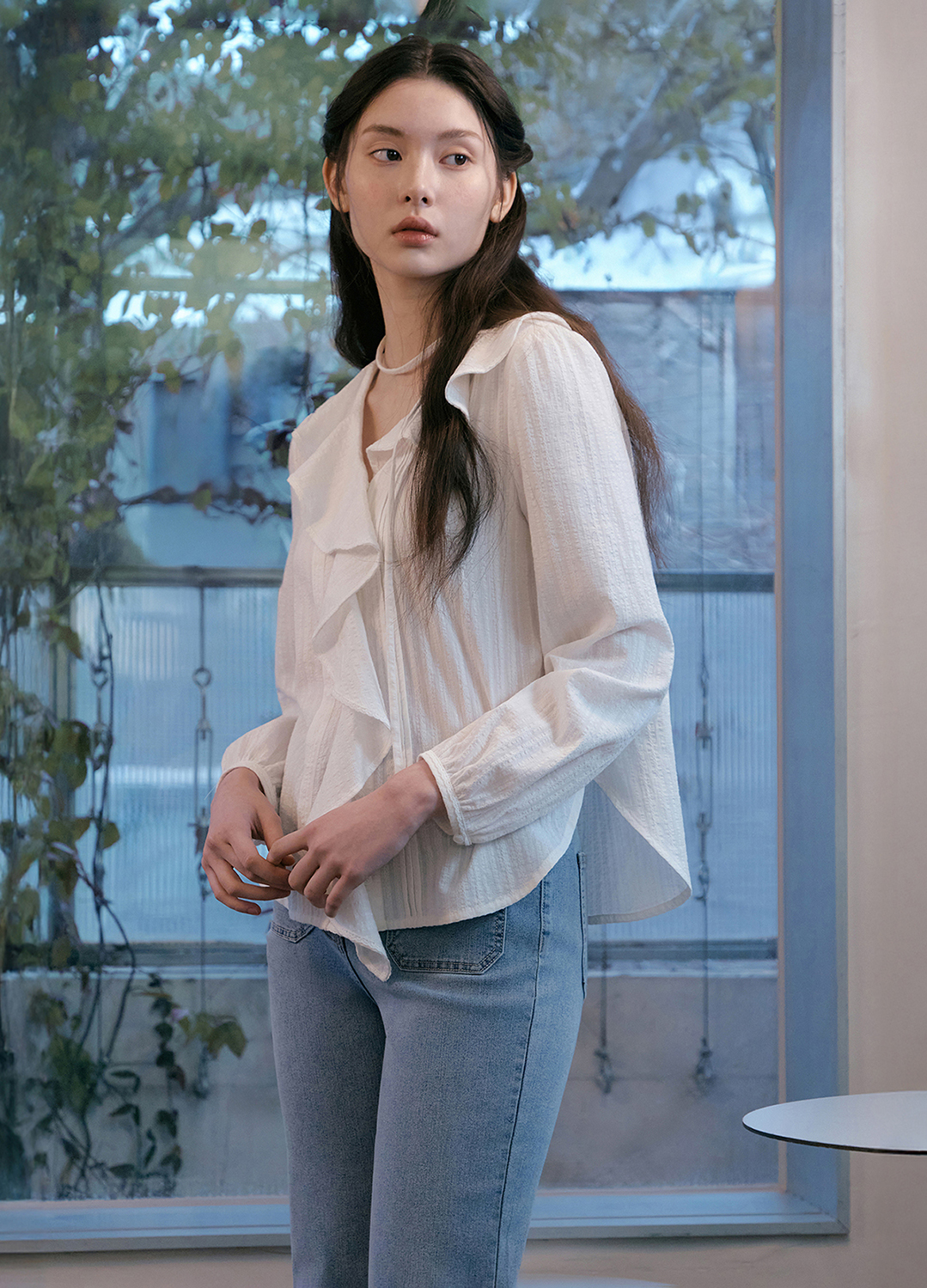 [Exclusive]아웃포켓 와이드 데님 팬츠_BLUE_7