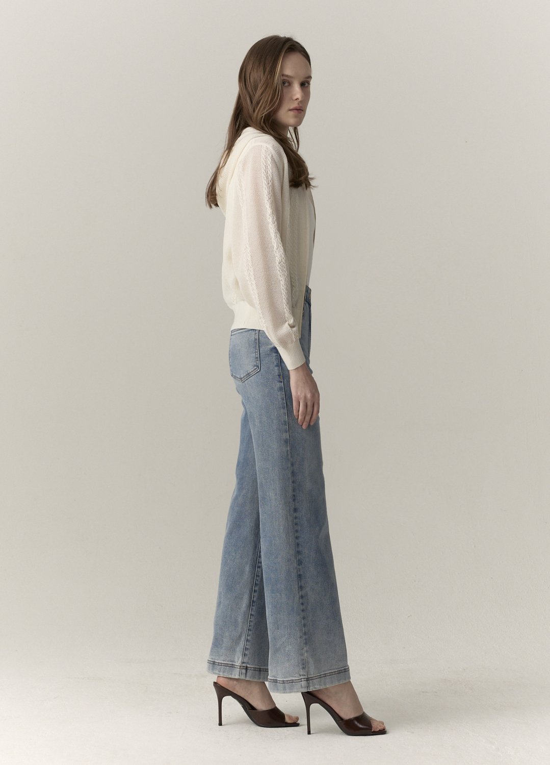 워싱 블루 데님 팬츠_BLUE_12