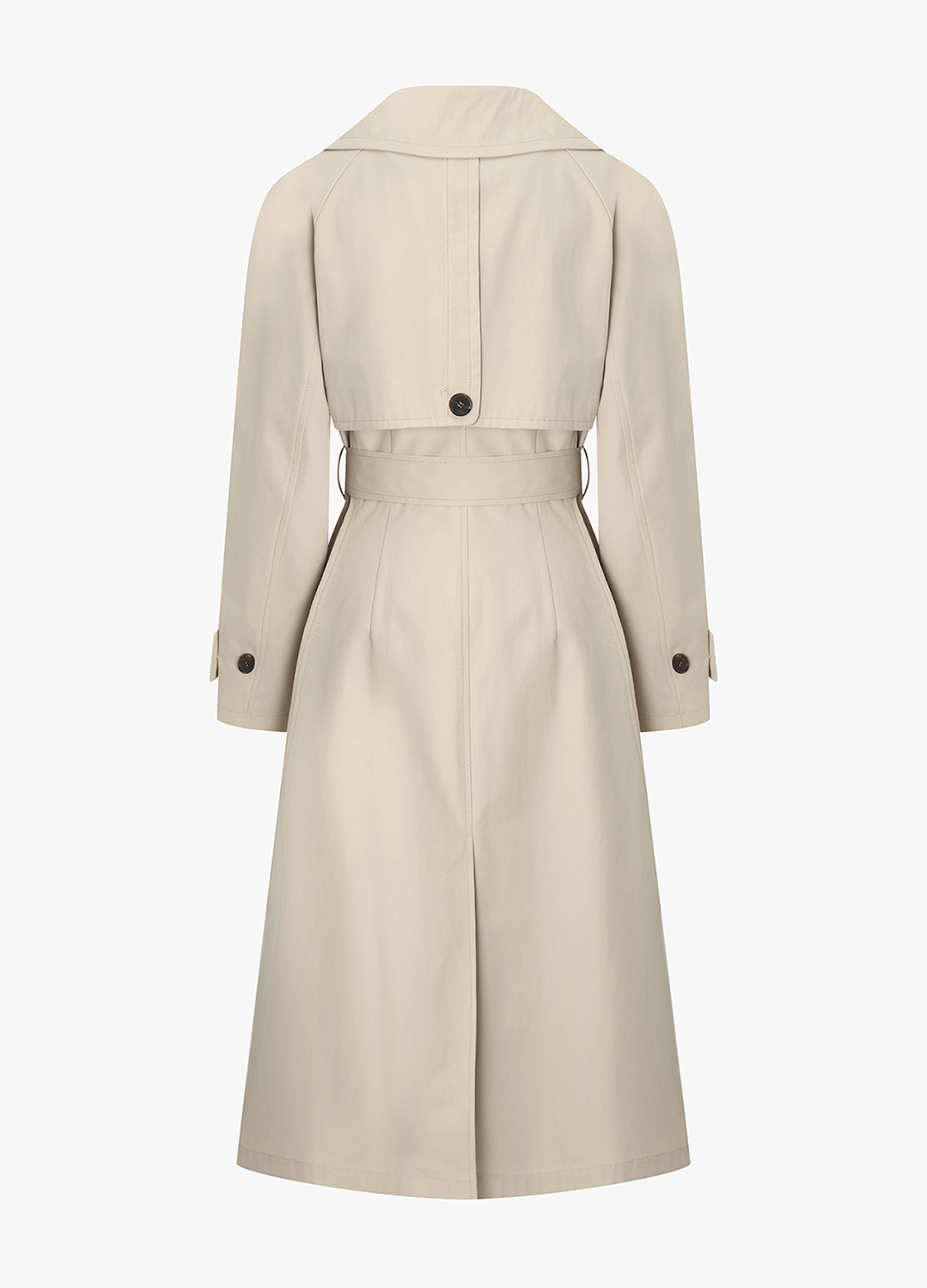 A라인 카라 롱 트렌치 코트_LIGHT BEIGE_10