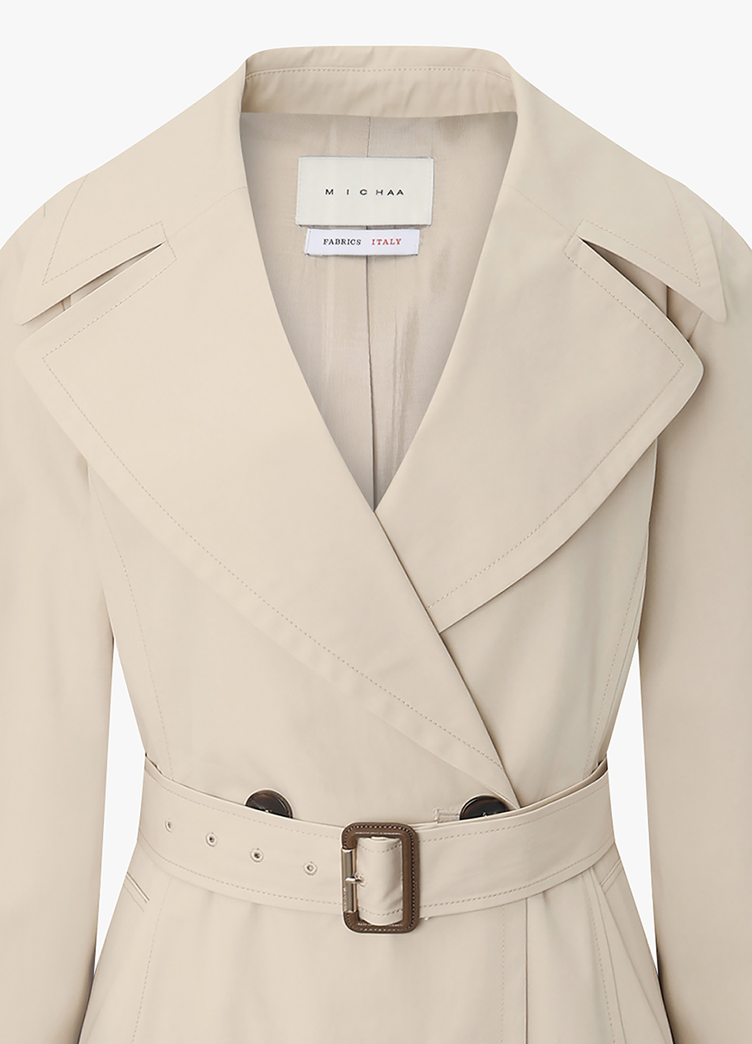 A라인 카라 롱 트렌치 코트_LIGHT BEIGE_11