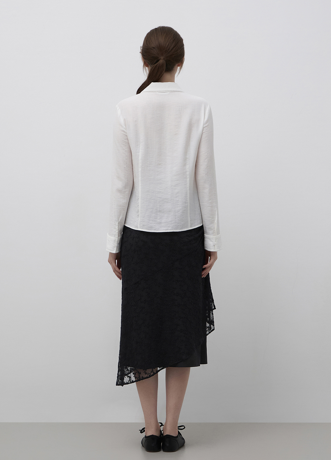 [Exclusive]레이스 루싱 스커트_BLACK_9