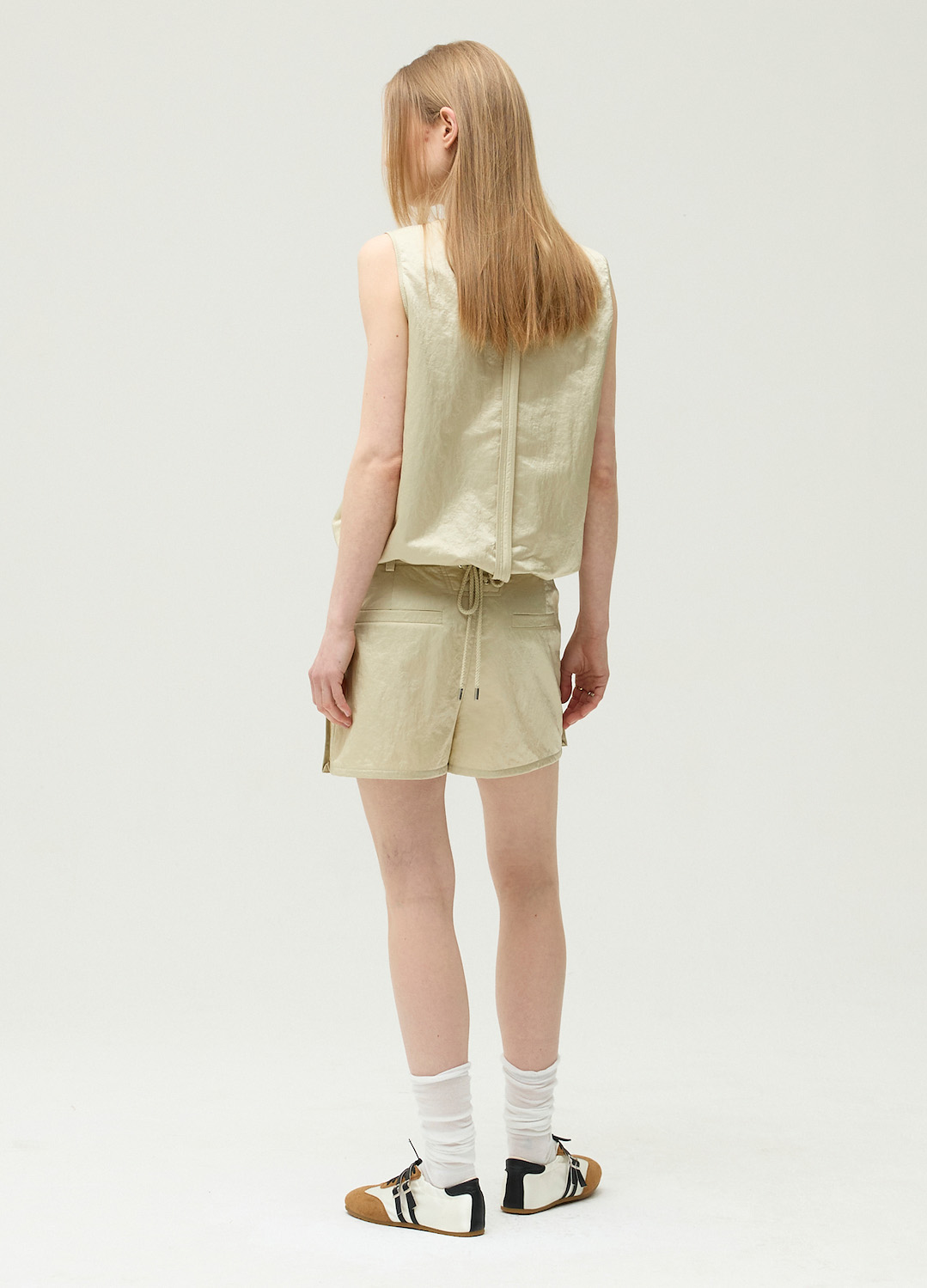 [시즌오프]투포켓 포인트 숏팬츠_LIGHT BEIGE_7