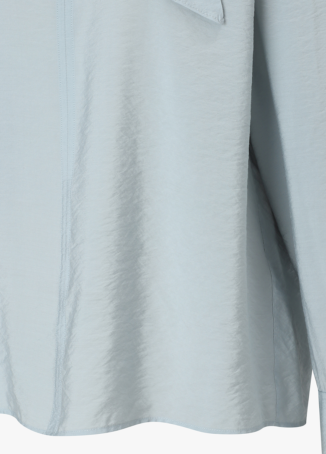 [시즌오프]타이넥 루즈핏 블라우스_BLUE GREY_13