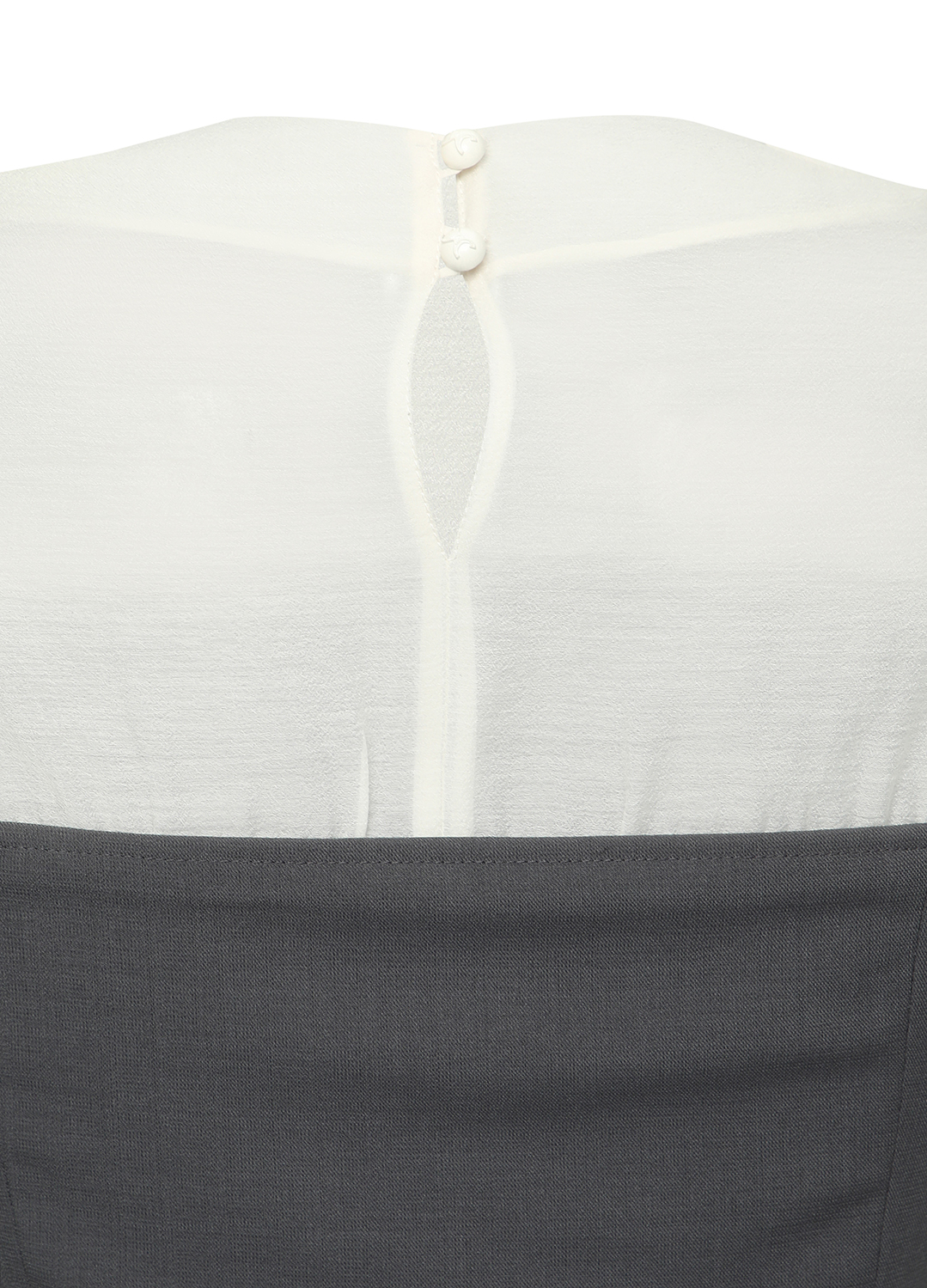 [77사이즈 추가] 카울넥 뷔스티에 블라우스_DARK GREY_13
