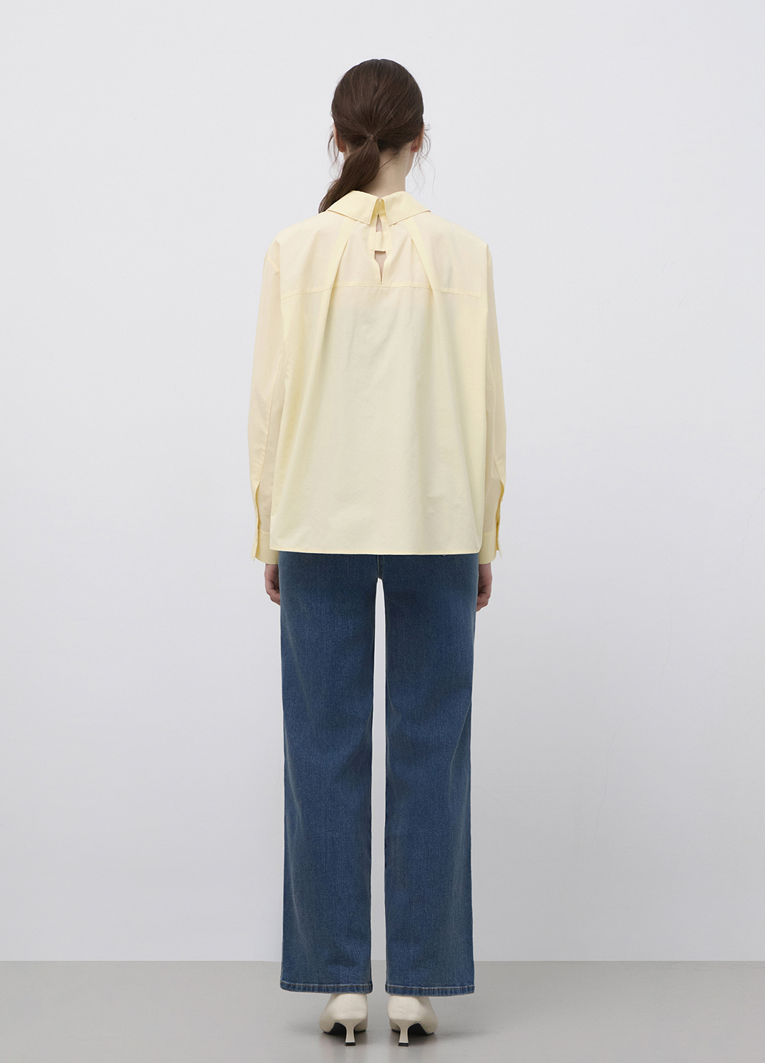 언발란스 셔츠 블라우스_LIGHT YELLOW_10