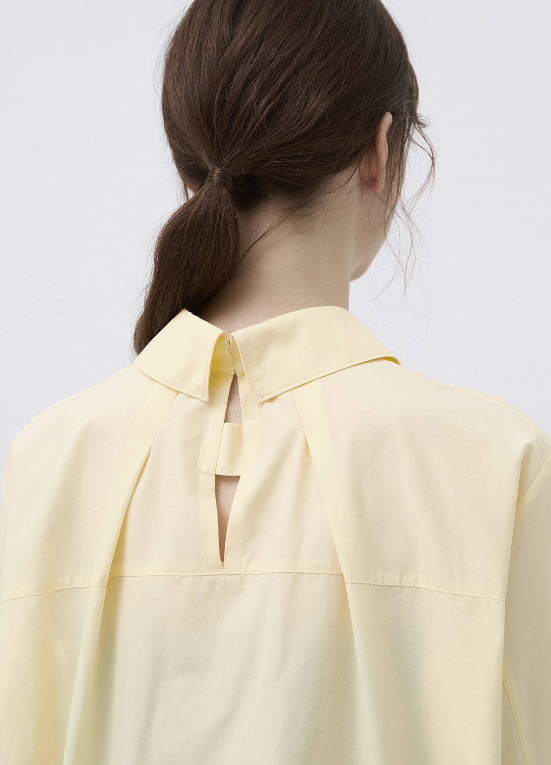 언발란스 셔츠 블라우스_LIGHT YELLOW_9