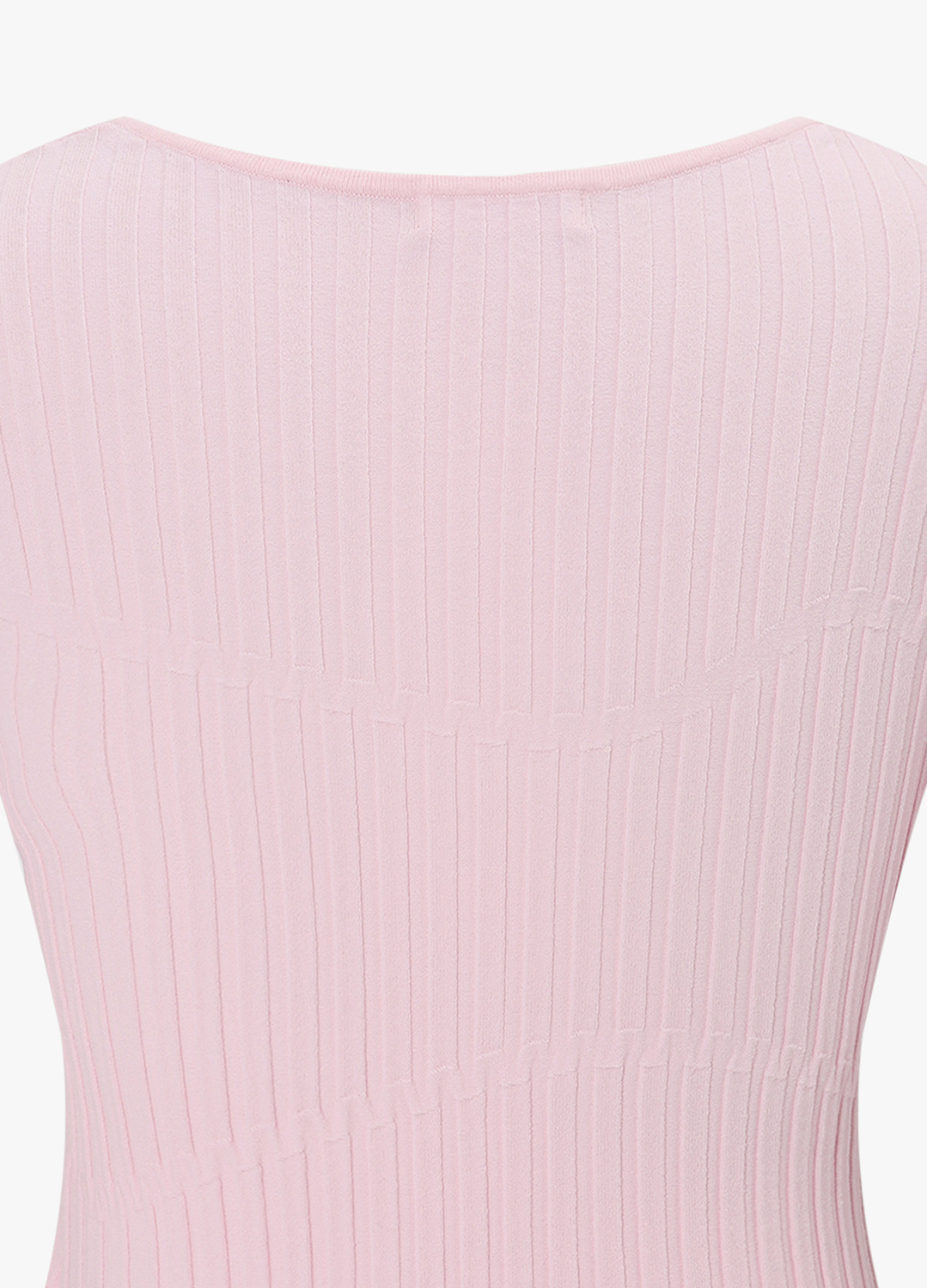 스퀘어넥 하프 슬리브 니트탑_PINK_15