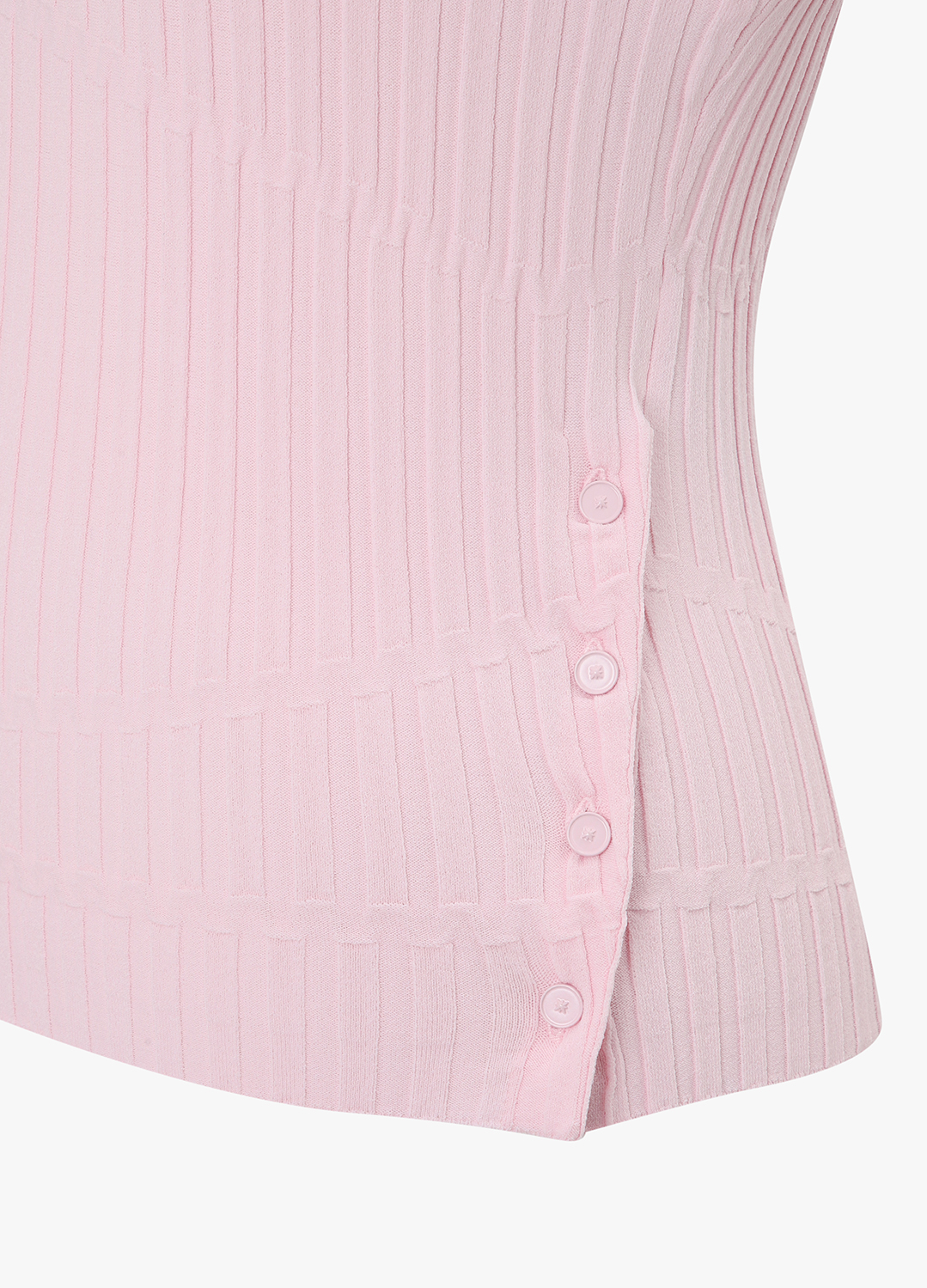스퀘어넥 하프 슬리브 니트탑_PINK_16