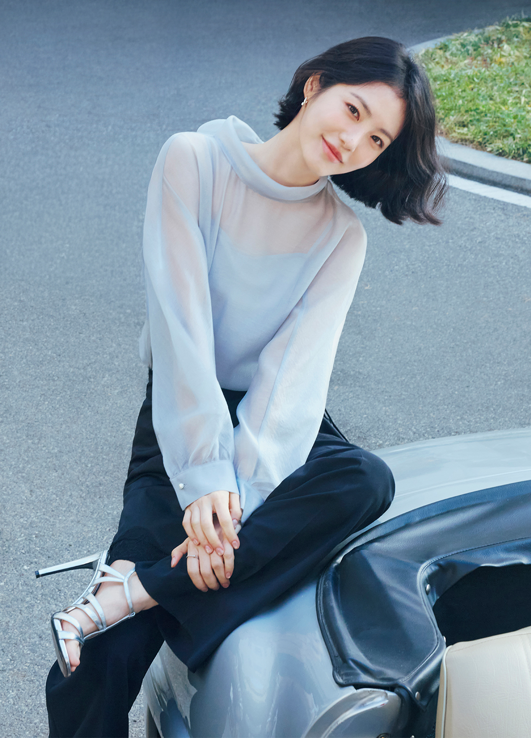 사이드 버튼 팬츠_BLACK_6
