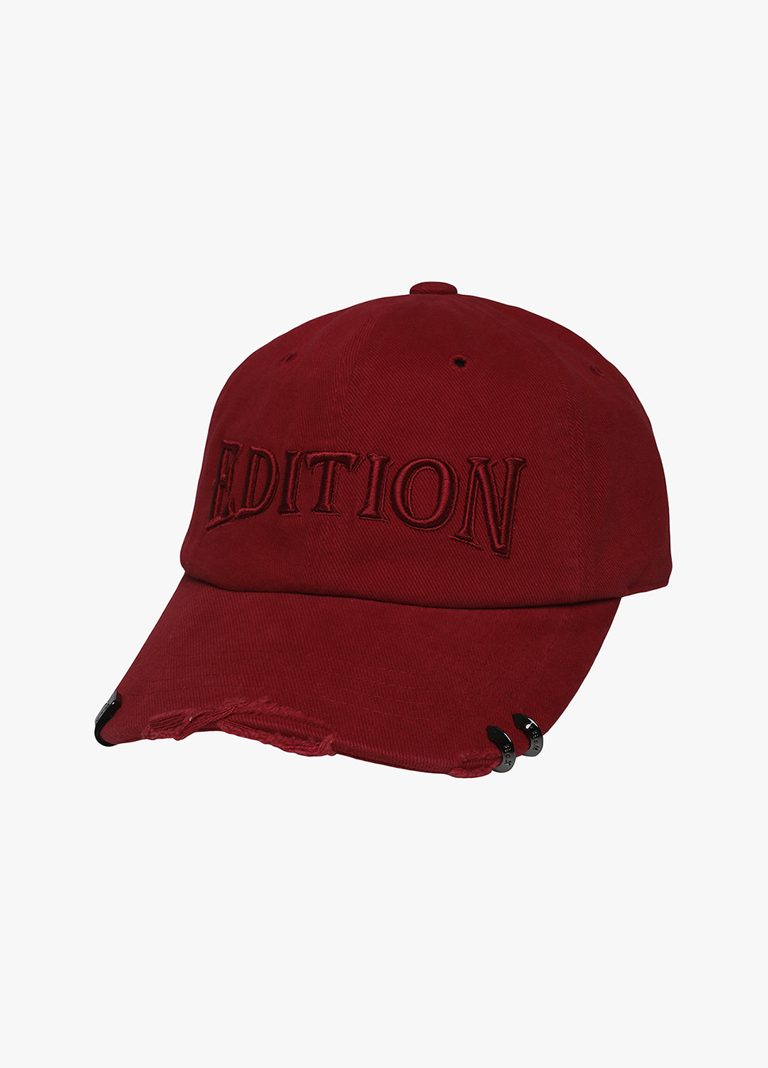 EDITION 디스트로이드 링 볼캡_RED_6