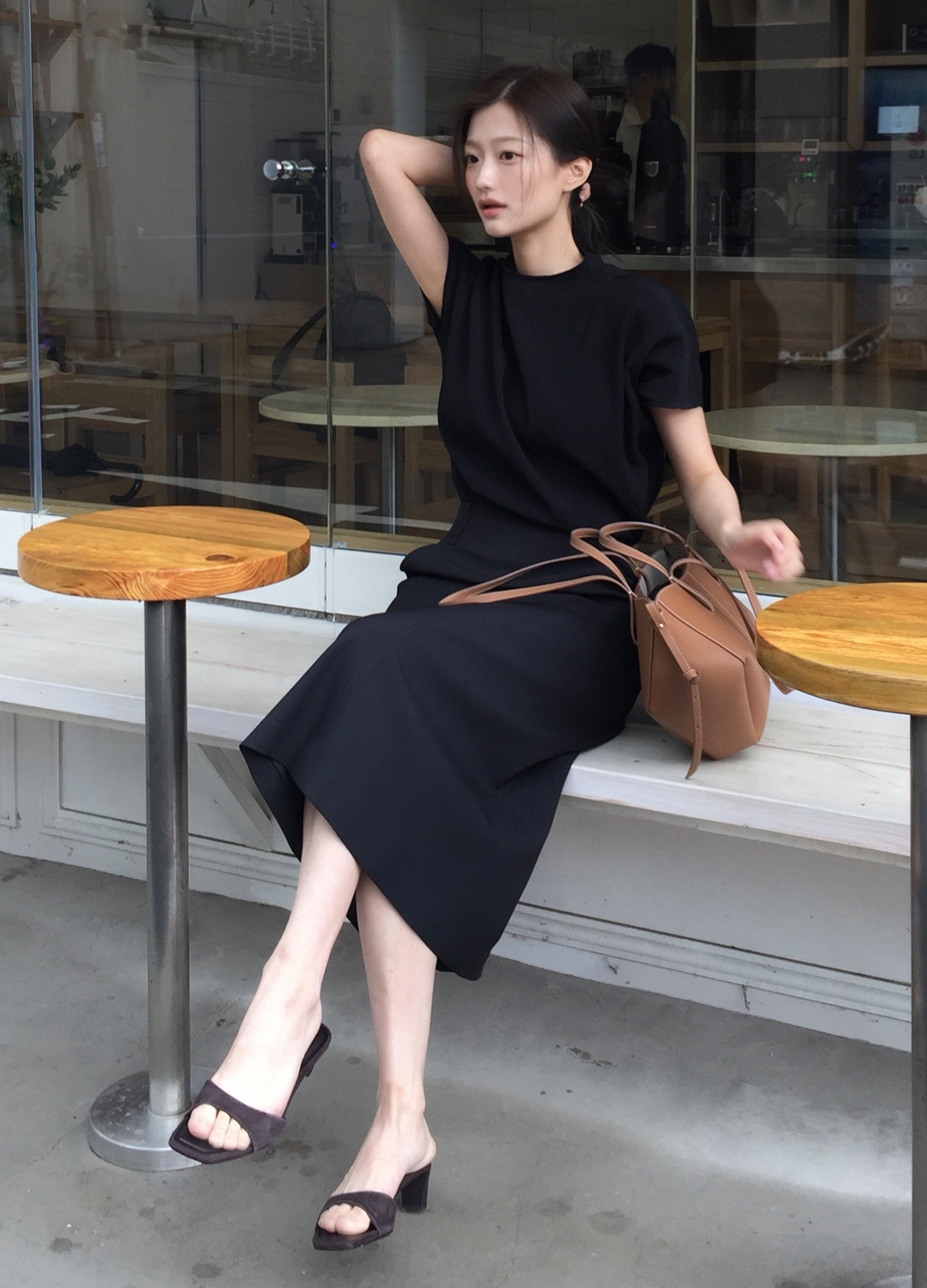 [Exclusive]H라인 셋업 스커트_BLACK_18