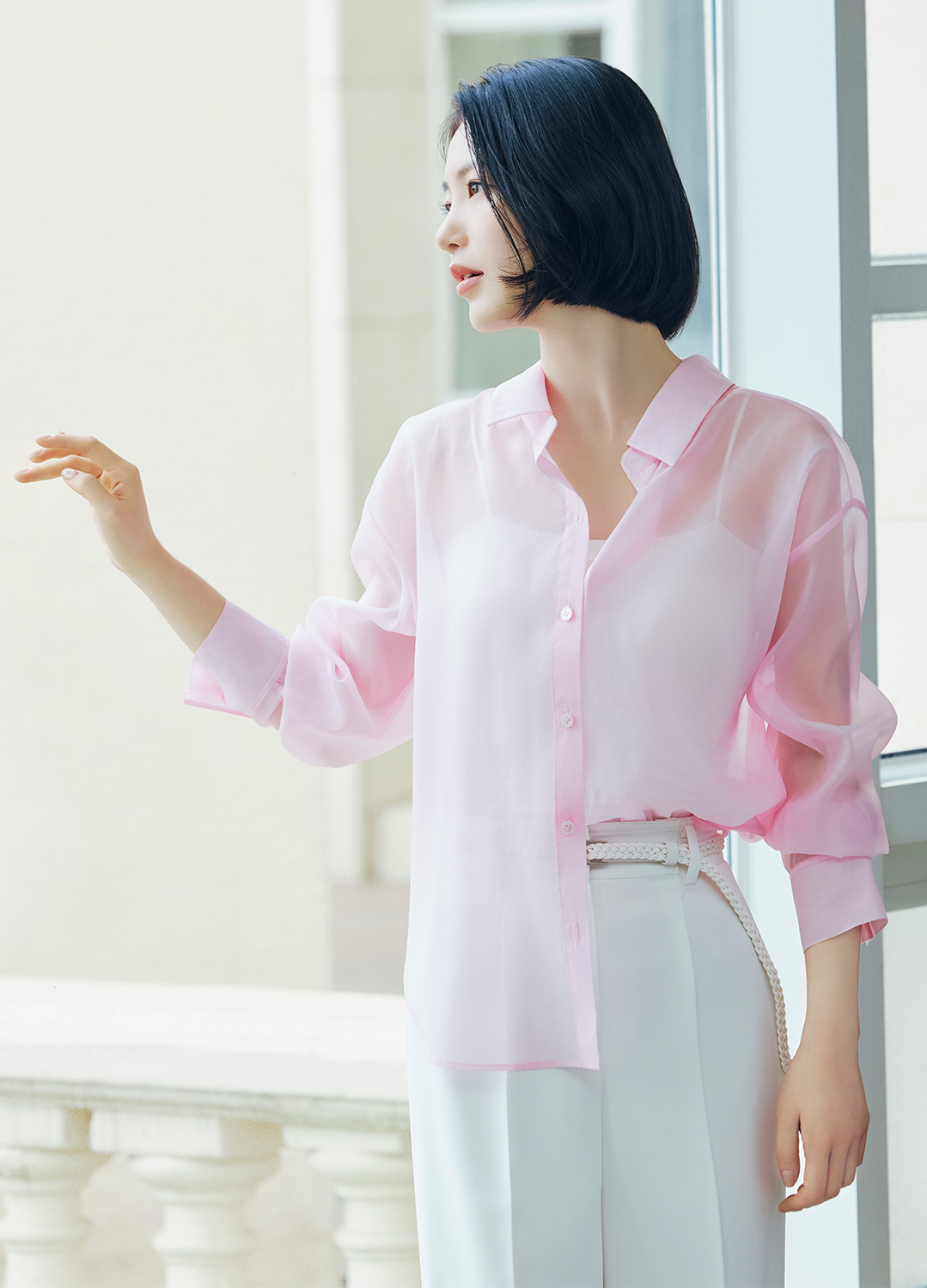 원턱 와이드 팬츠_WHITE_7