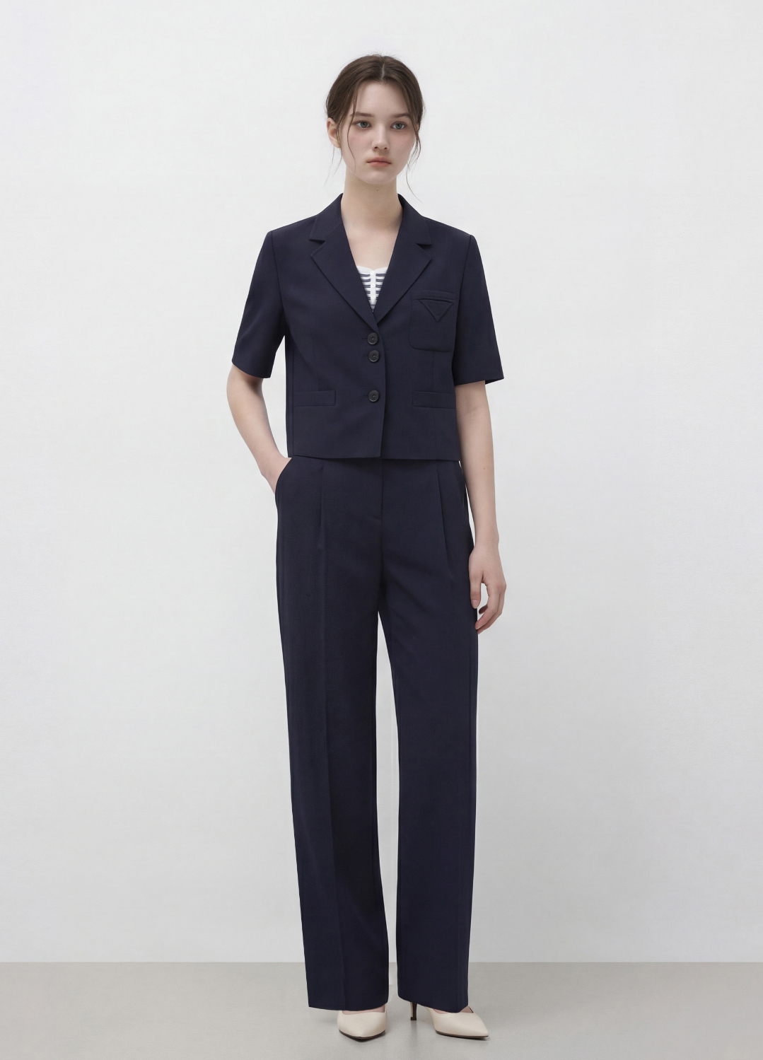 포켓 포인트 크롭 자켓_DARK NAVY_6
