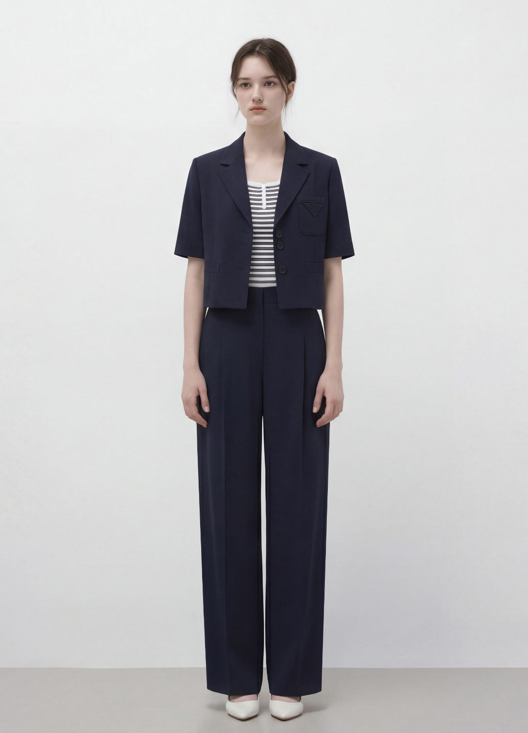 포켓 포인트 크롭 자켓_DARK NAVY_7