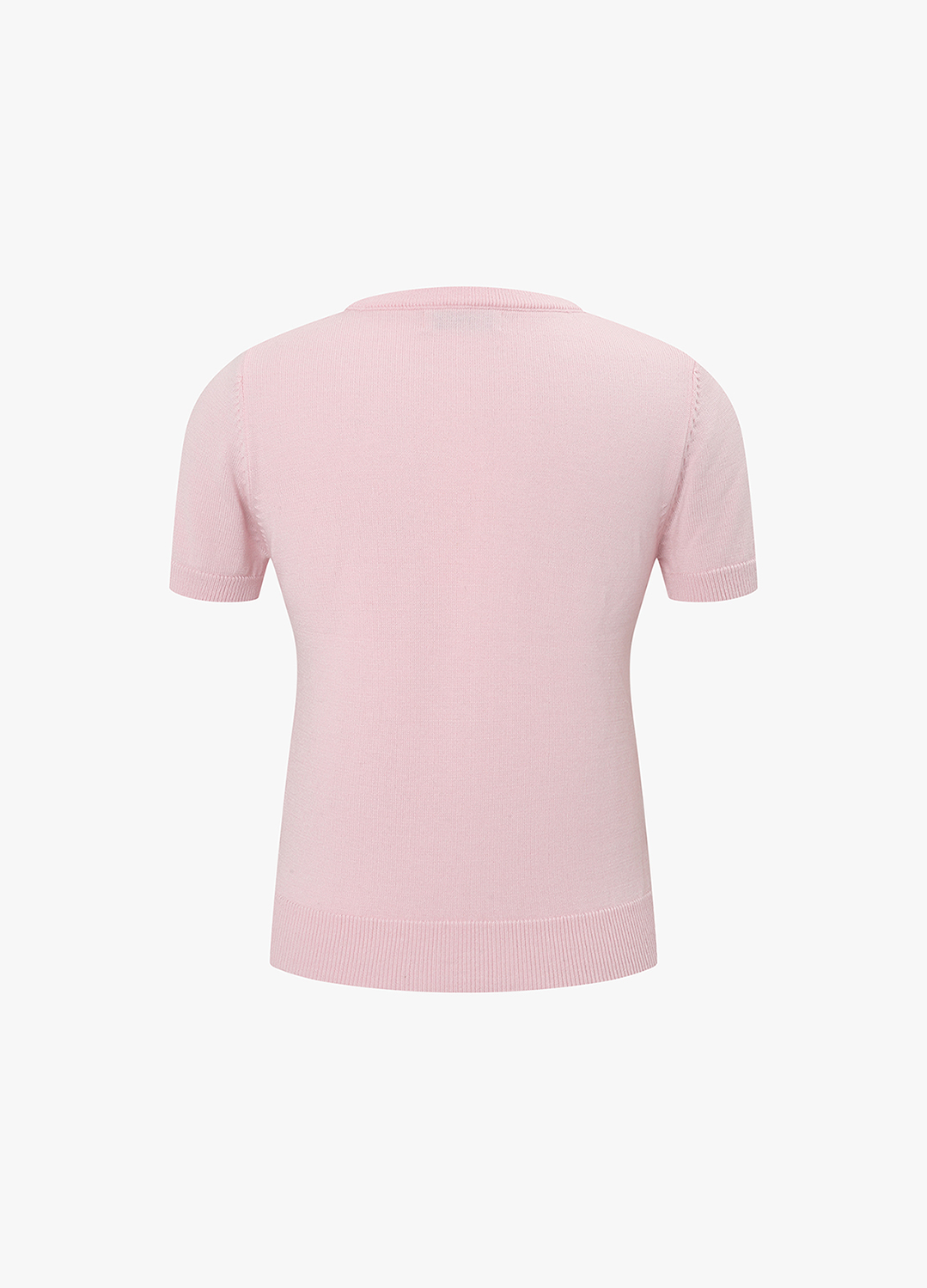 [시즌오프]크루넥 엠보 니트 풀오버_LIGHT PINK_10