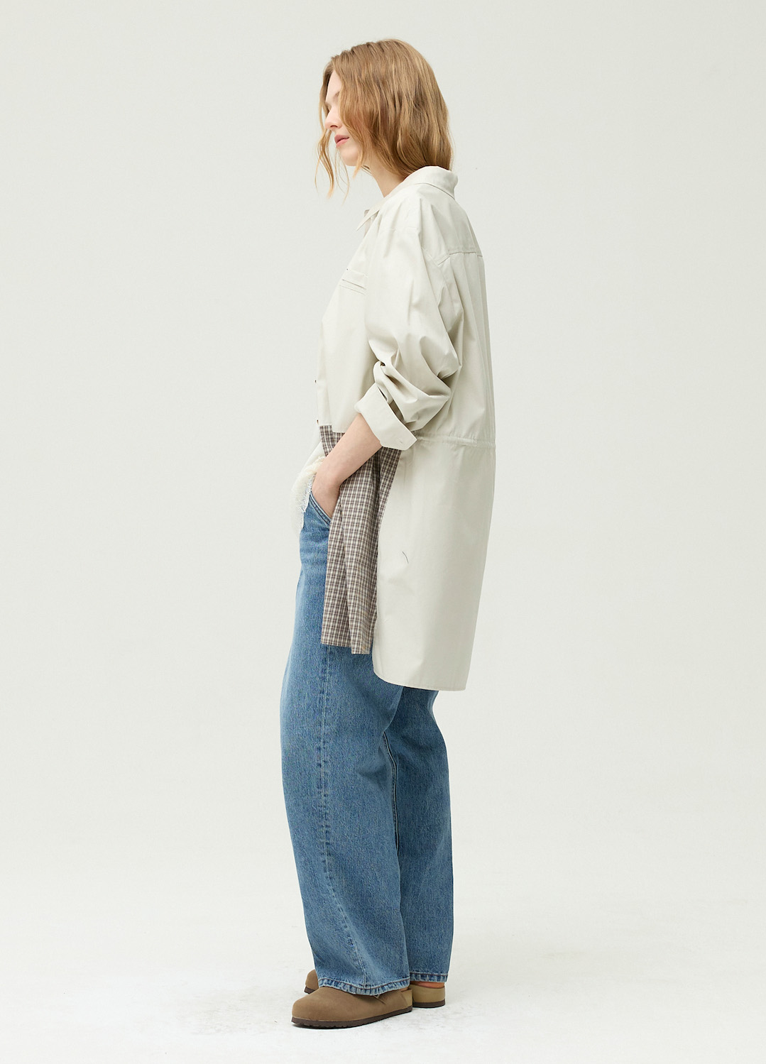 [시즌오프]투톤 레이어드 셋업 원피스_LIGHT BEIGE_12