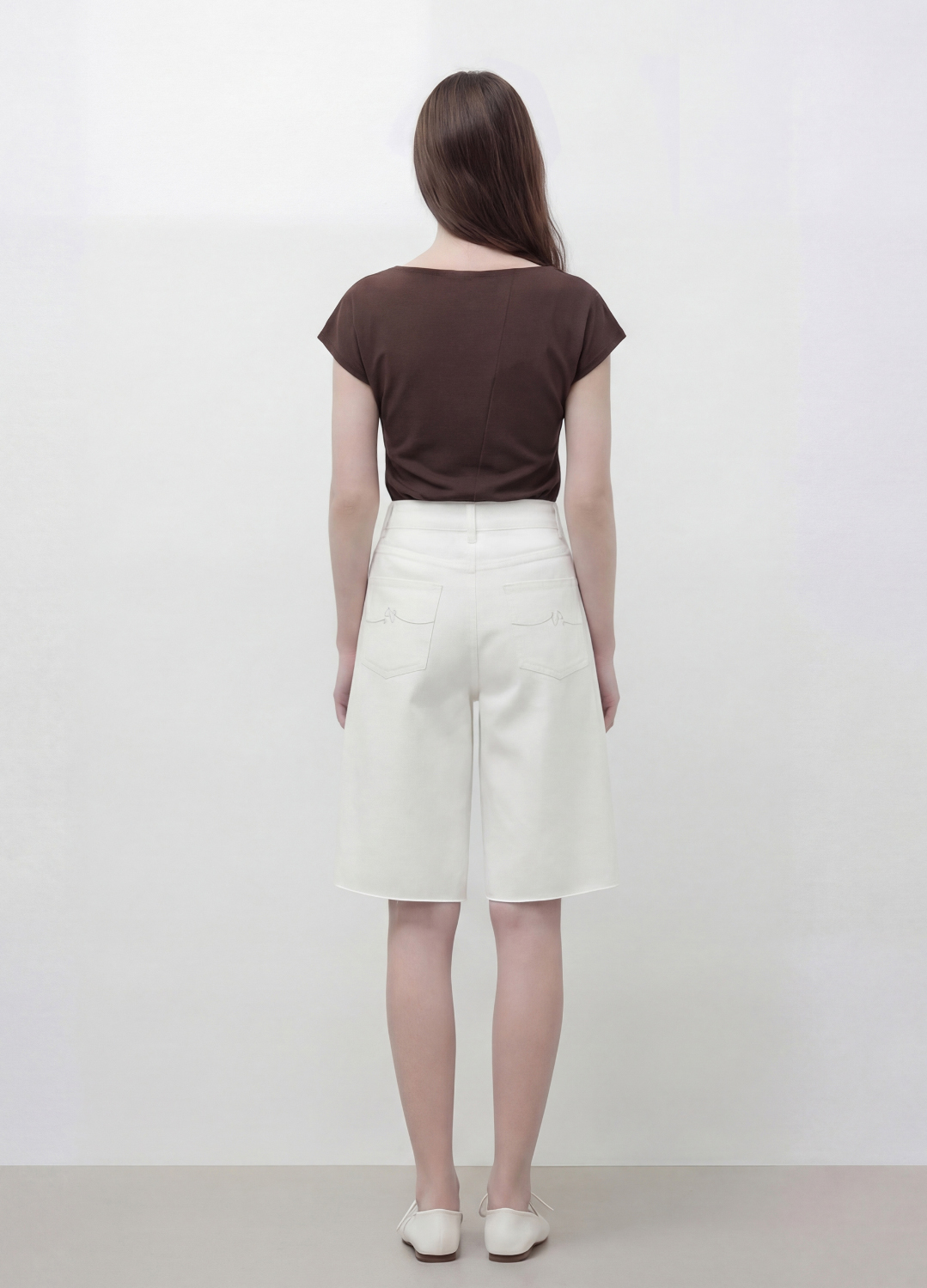 버뮤다 데님 팬츠_WHITE_6
