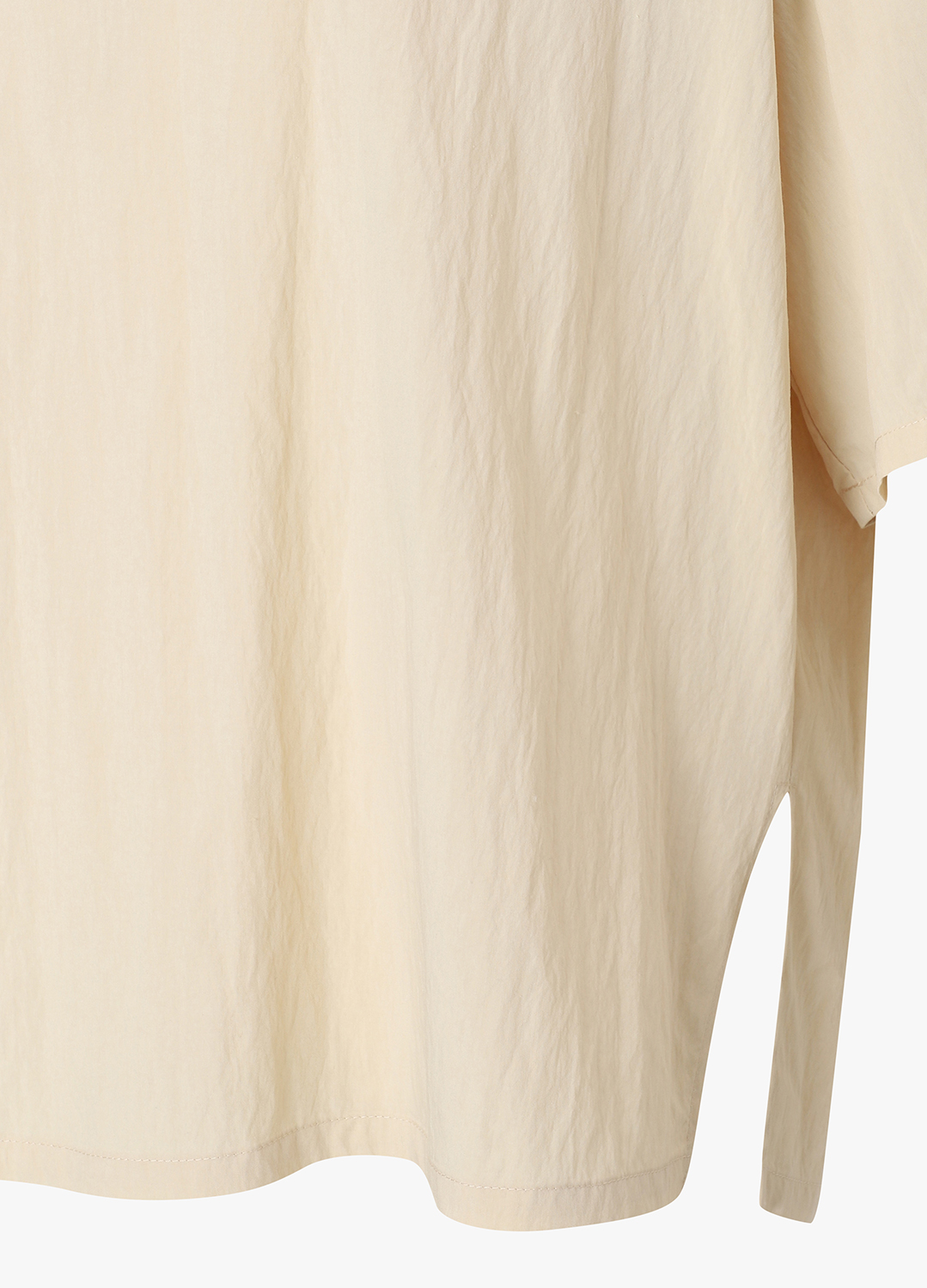 [시즌오프]드레이프 하이넥 디테일 블라우스_LIGHT BEIGE_16