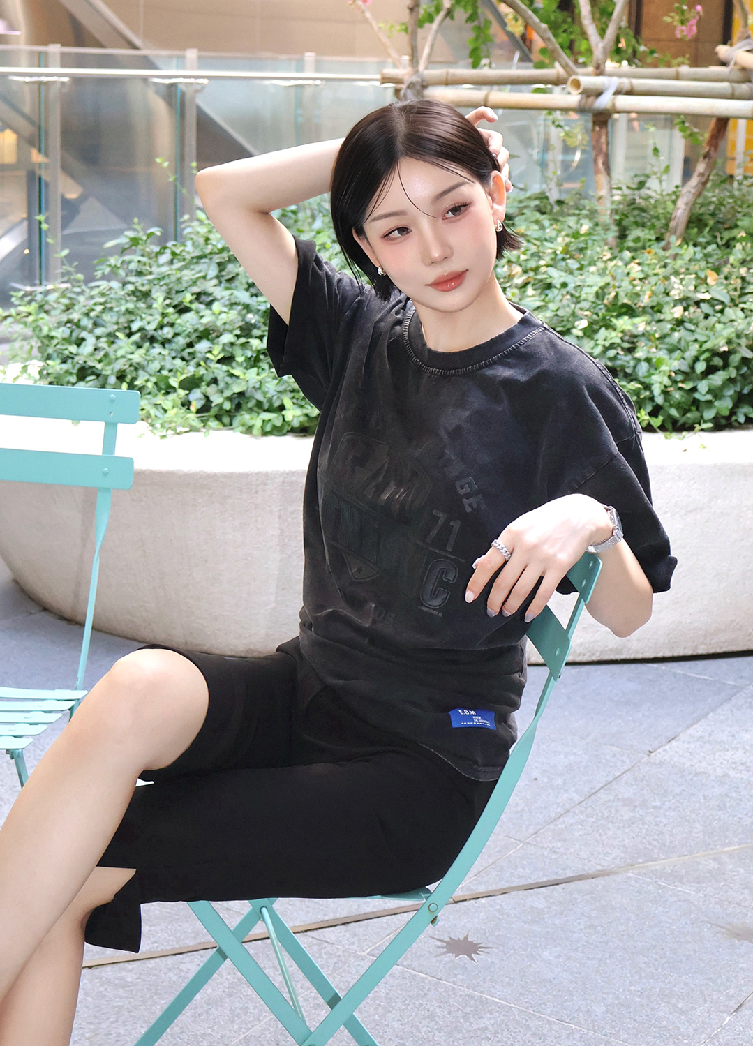 [시즌오프]미니멀 테일러드 카프리 팬츠_BLACK_12