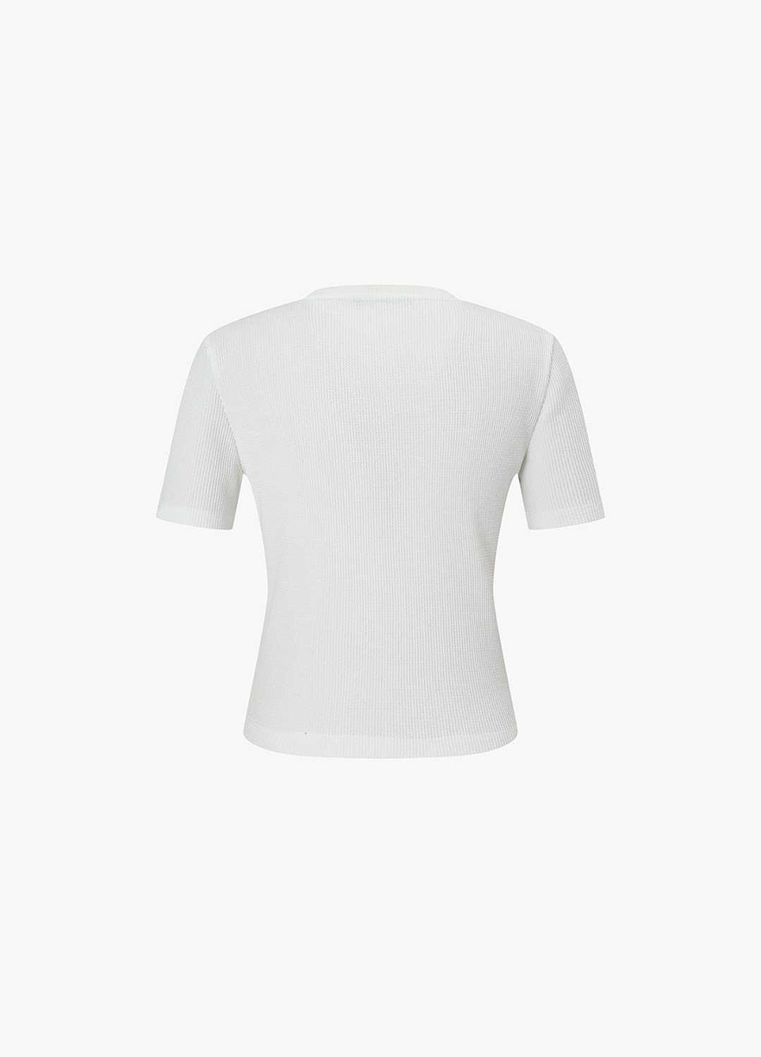 [시즌오프]슬림 크루넥 하프 티셔츠_WHITE_12