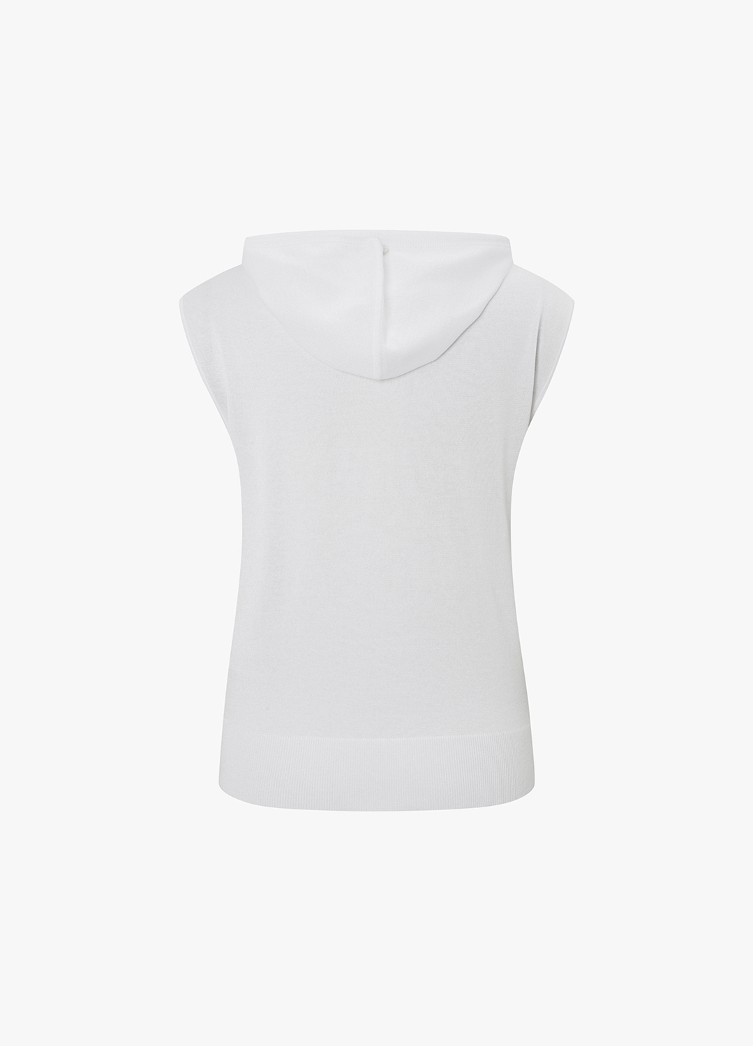 후드 슬리브리스 니트 탑_WHITE_11